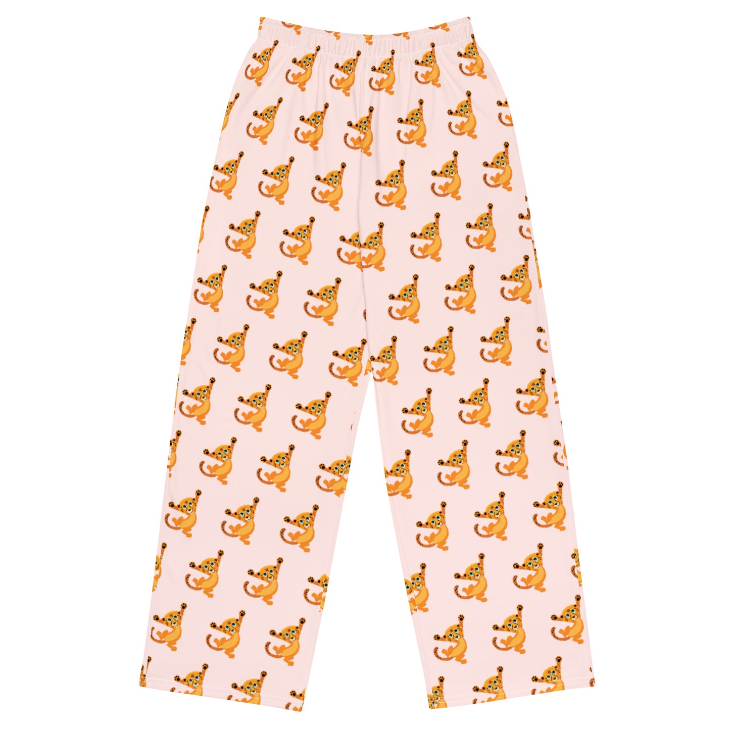 The Kids Guide to Animals All-Over Print Unisex Wide-Leg Pants