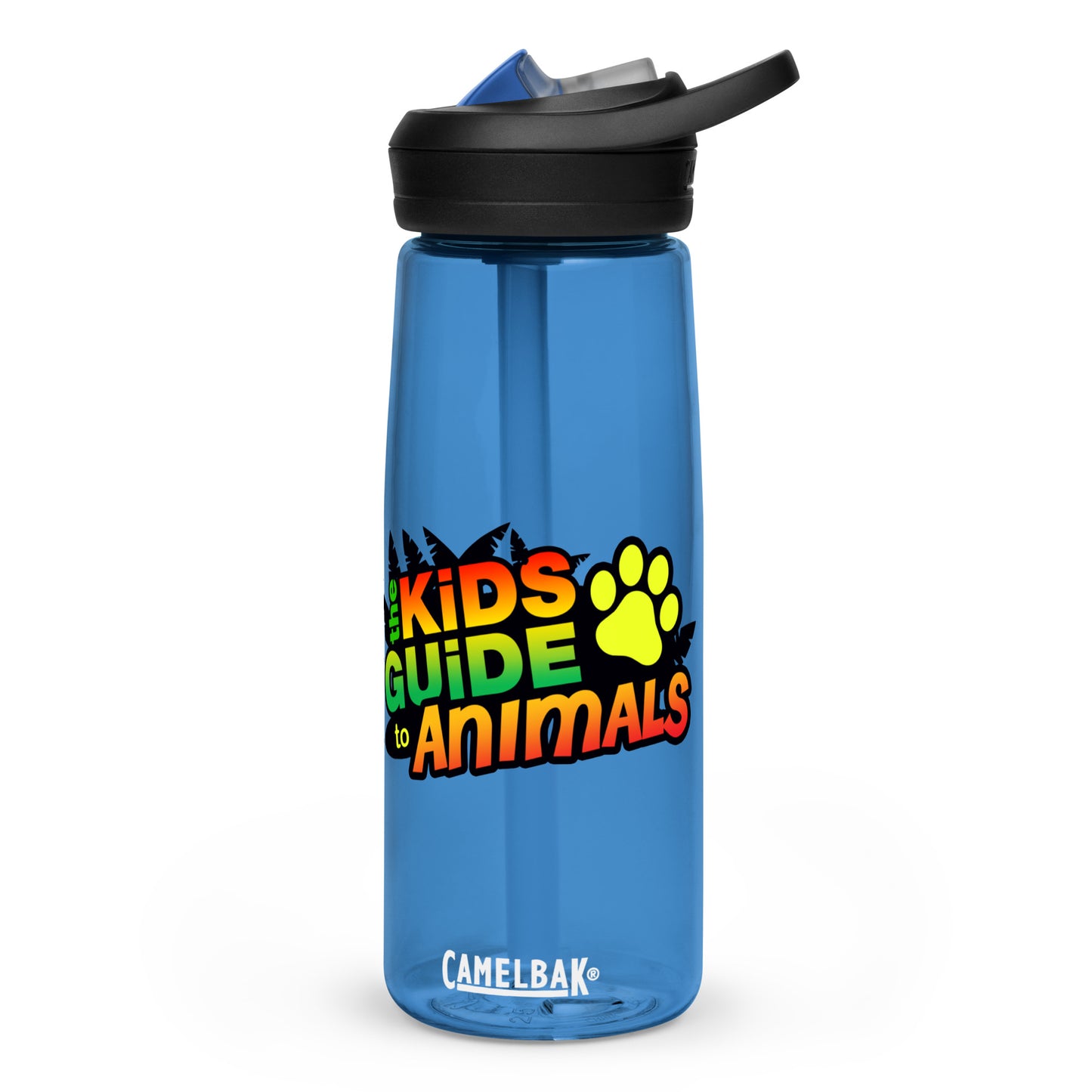 The Kids Guide to Animals Sports Water Bottle