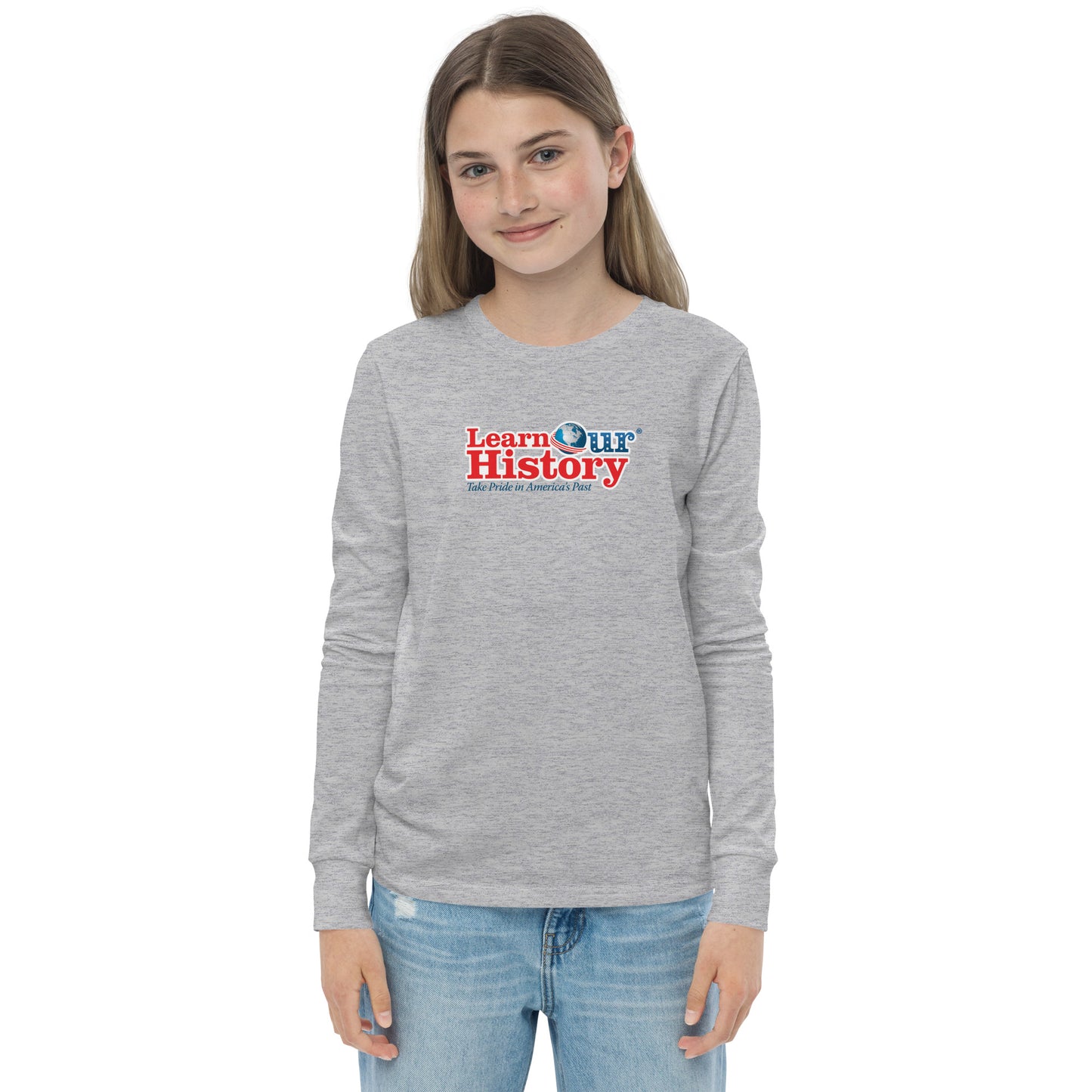 Learn Our History Youth Long Sleeve Tee
