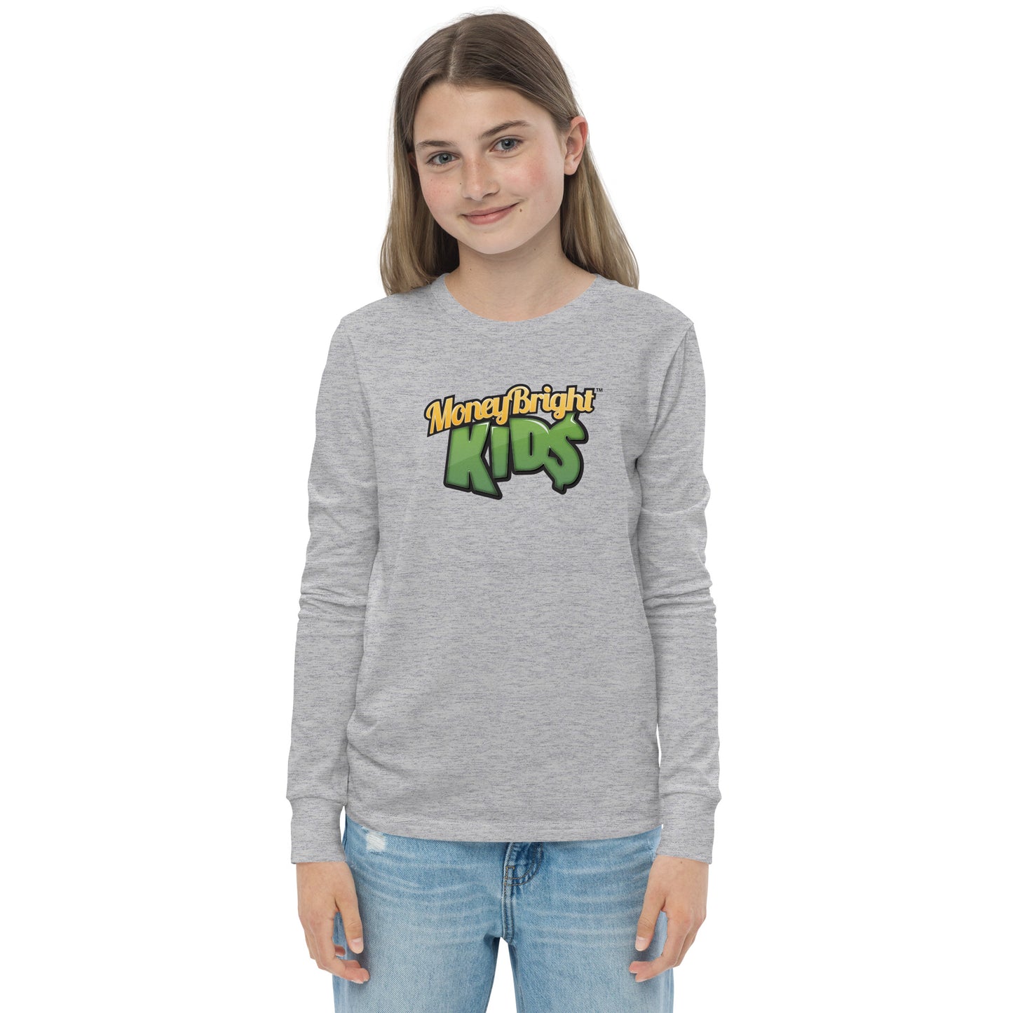 MoneyBright Kids Youth Long Sleeve Tee