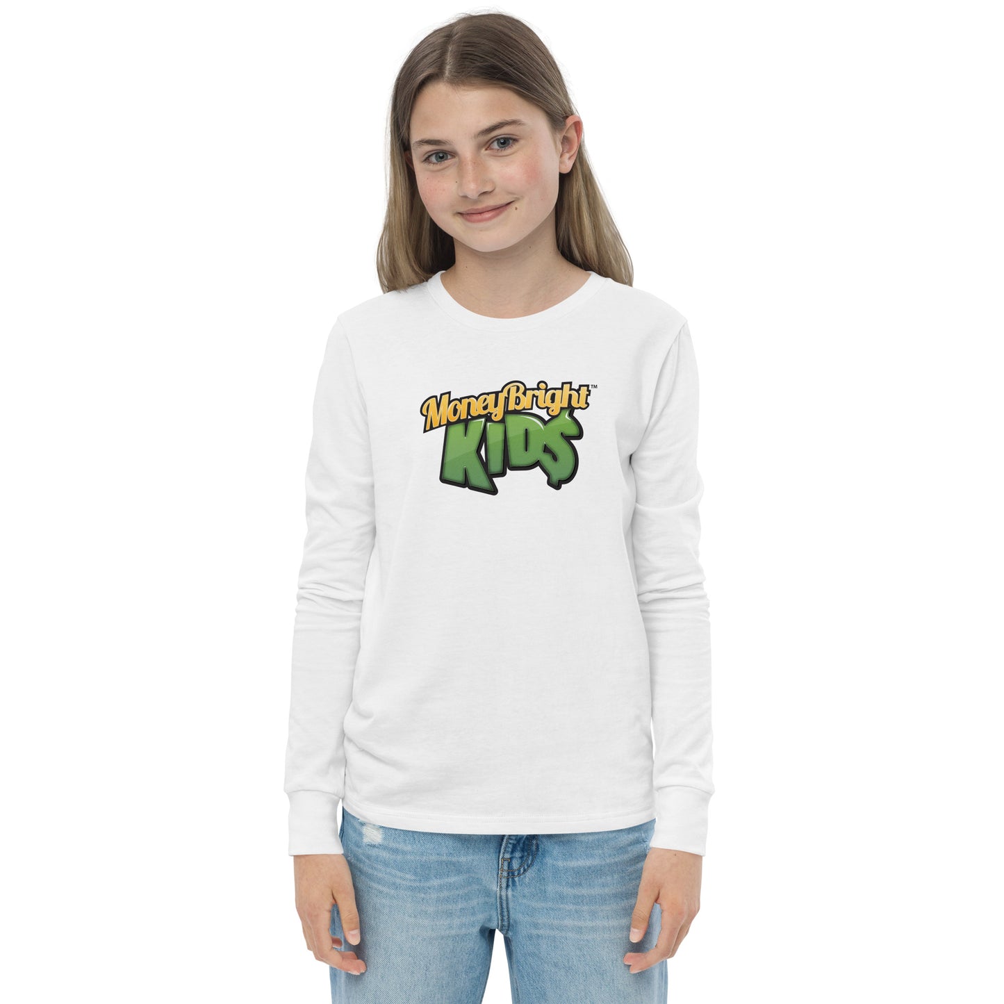 MoneyBright Kids Youth Long Sleeve Tee