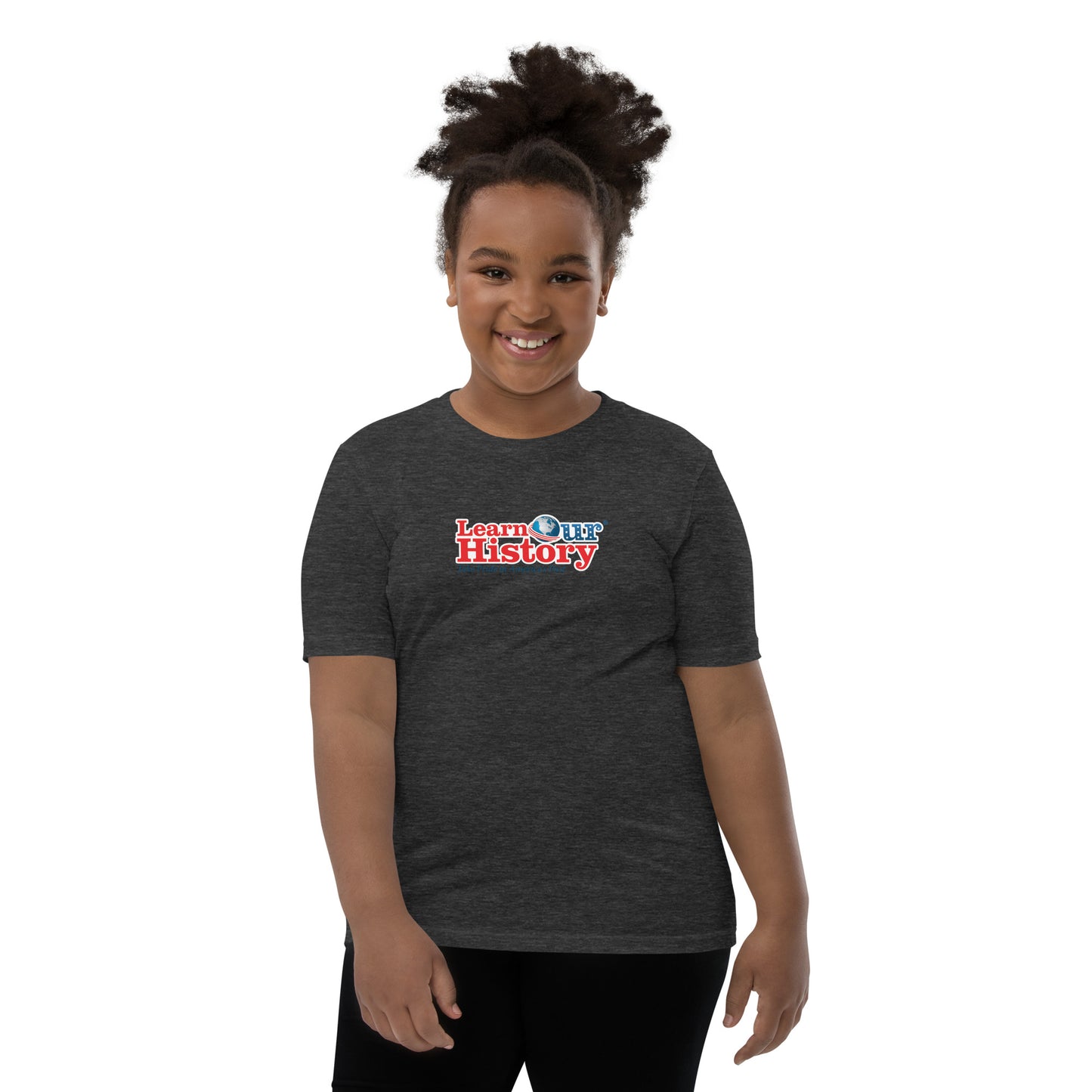 Learn Our History Youth Short Sleeve T-Shirt