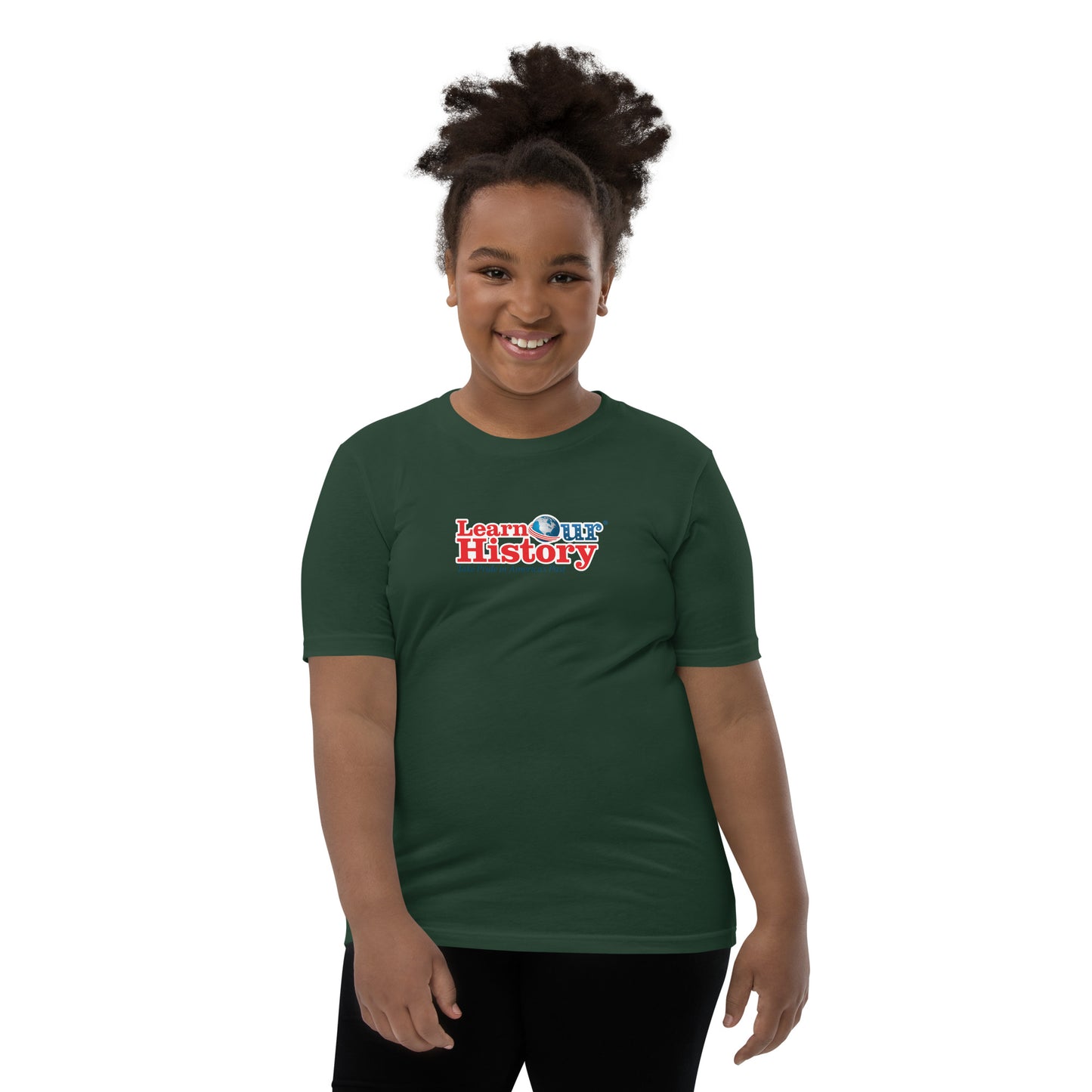Learn Our History Youth Short Sleeve T-Shirt