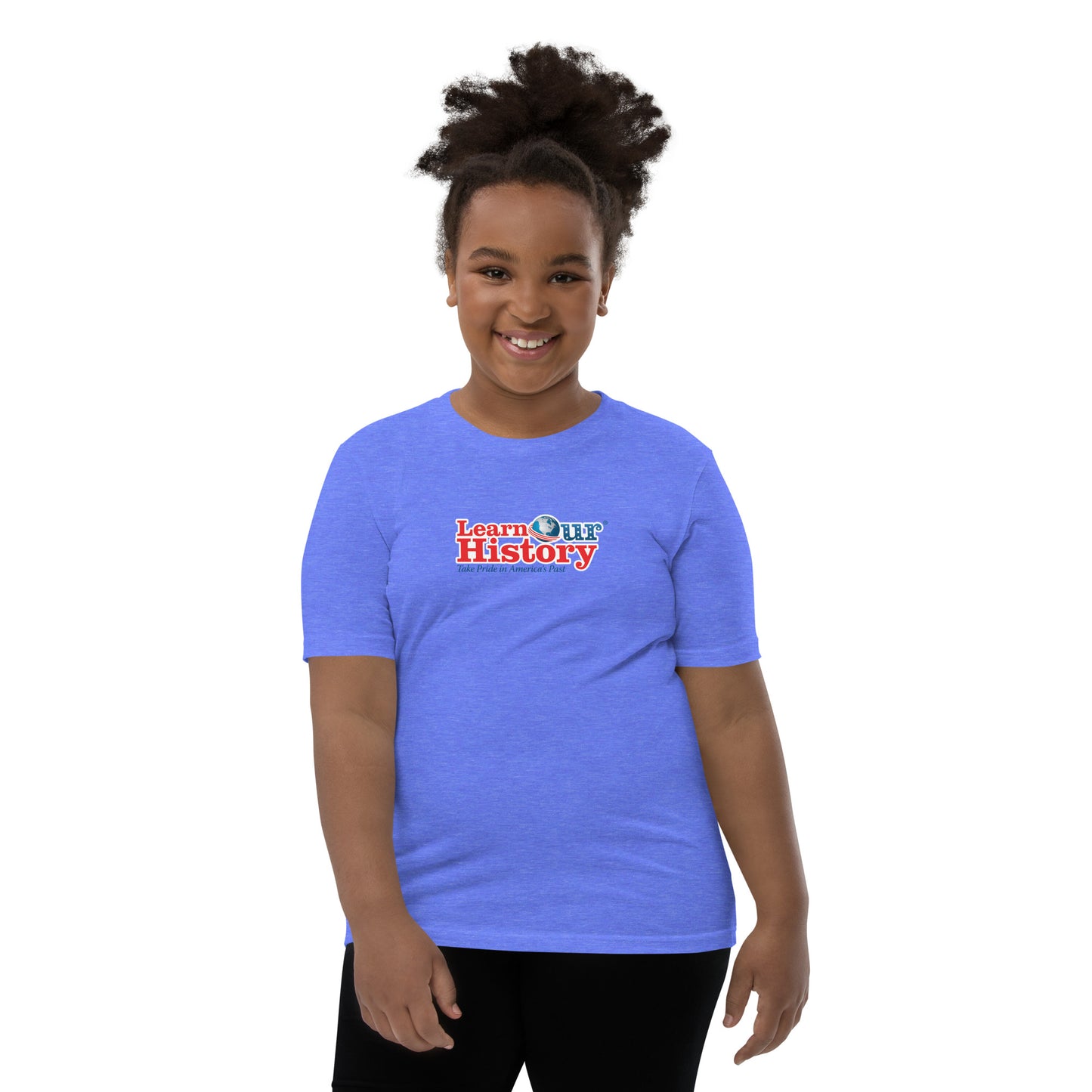 Learn Our History Youth Short Sleeve T-Shirt