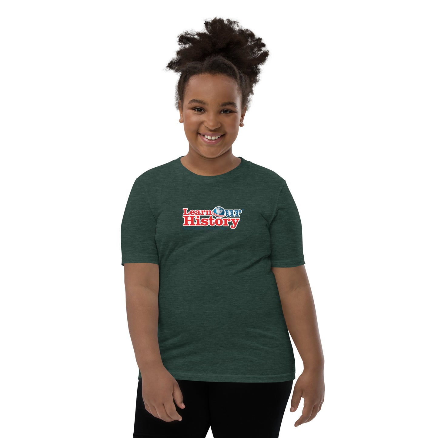 Learn Our History Youth Short Sleeve T-Shirt