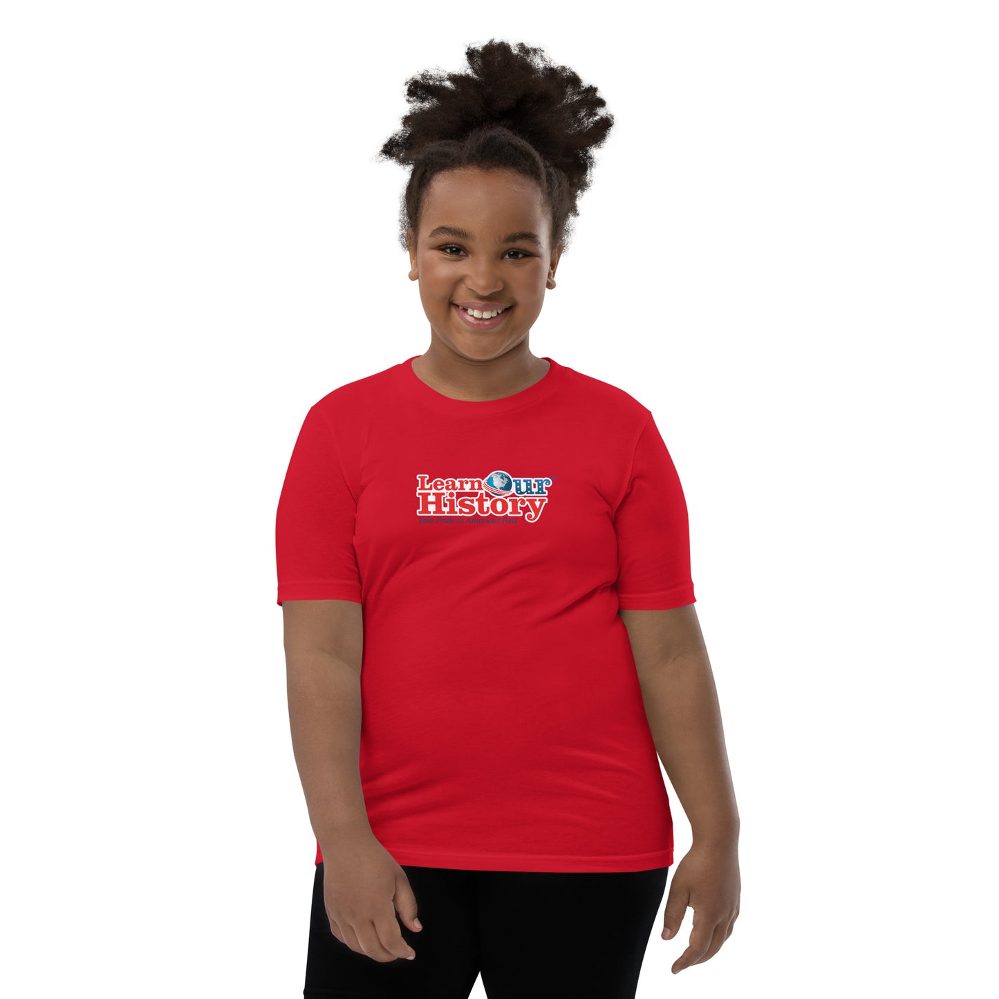 Learn Our History Youth Short Sleeve T-Shirt
