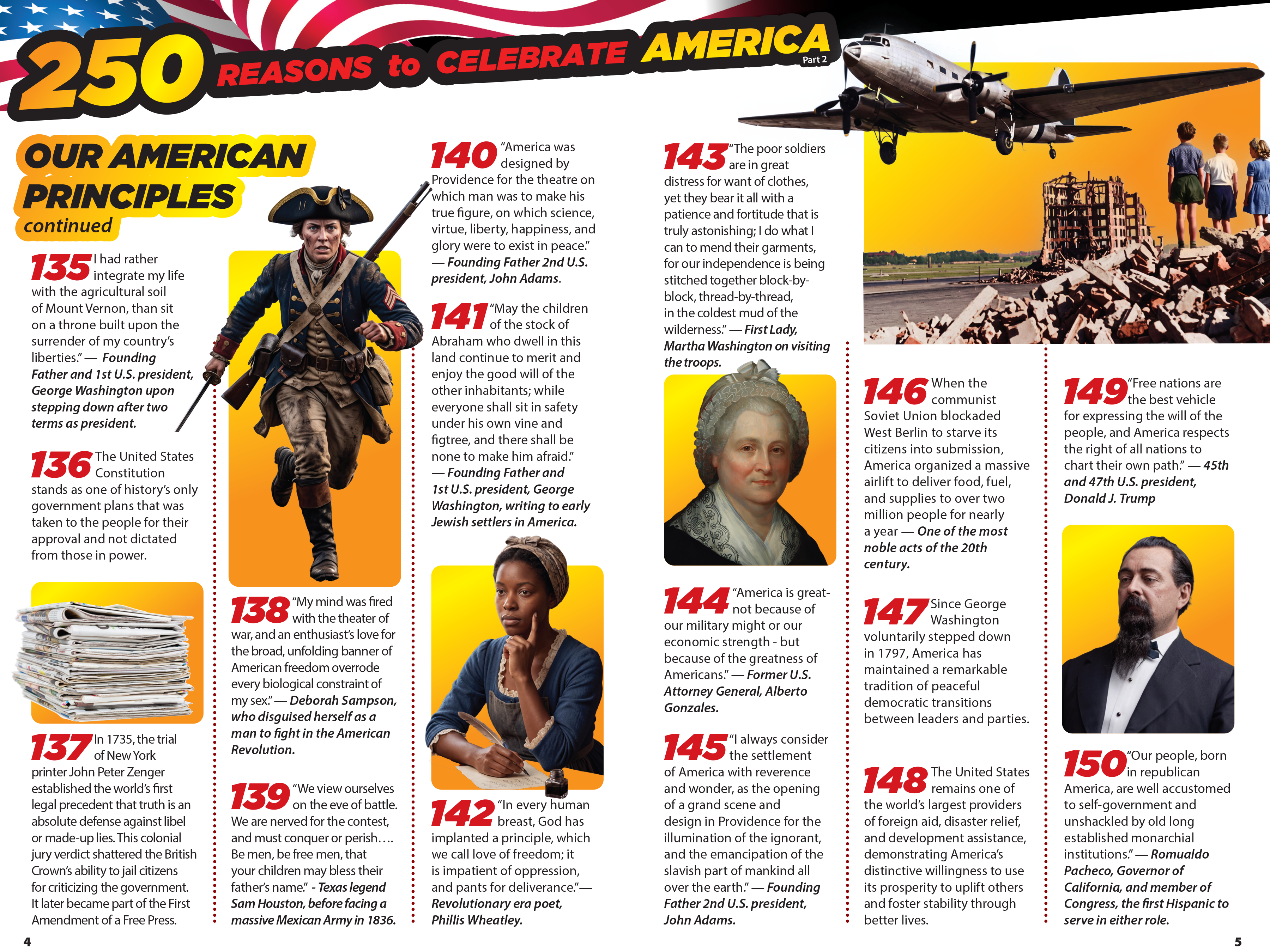 The Kids Guide to 250 Reasons to Celebrate America Part 2