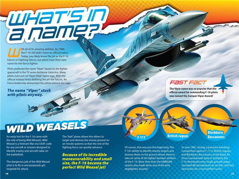 The Kids Guide to the F-16 Falcon