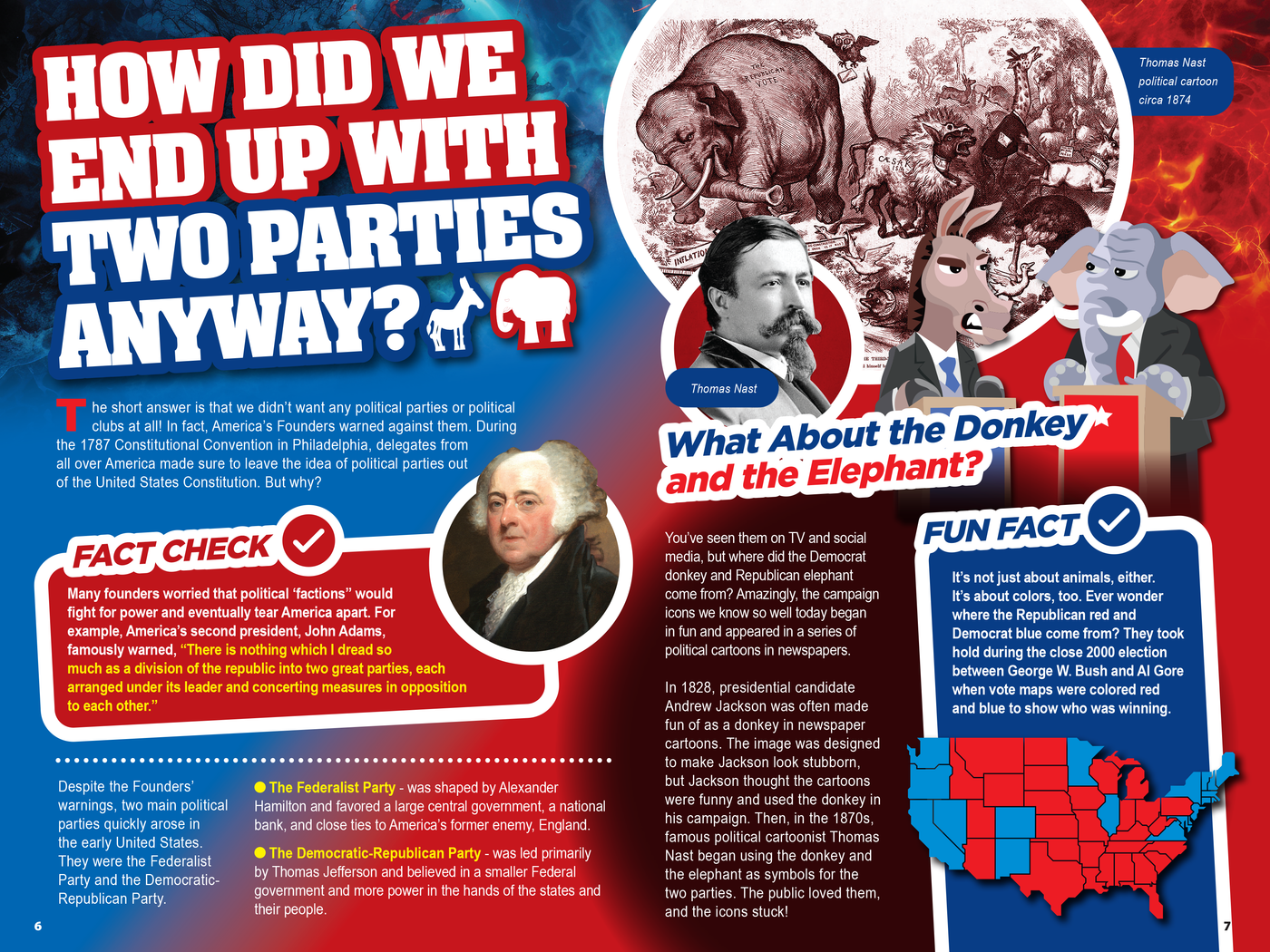 democrats & republicans