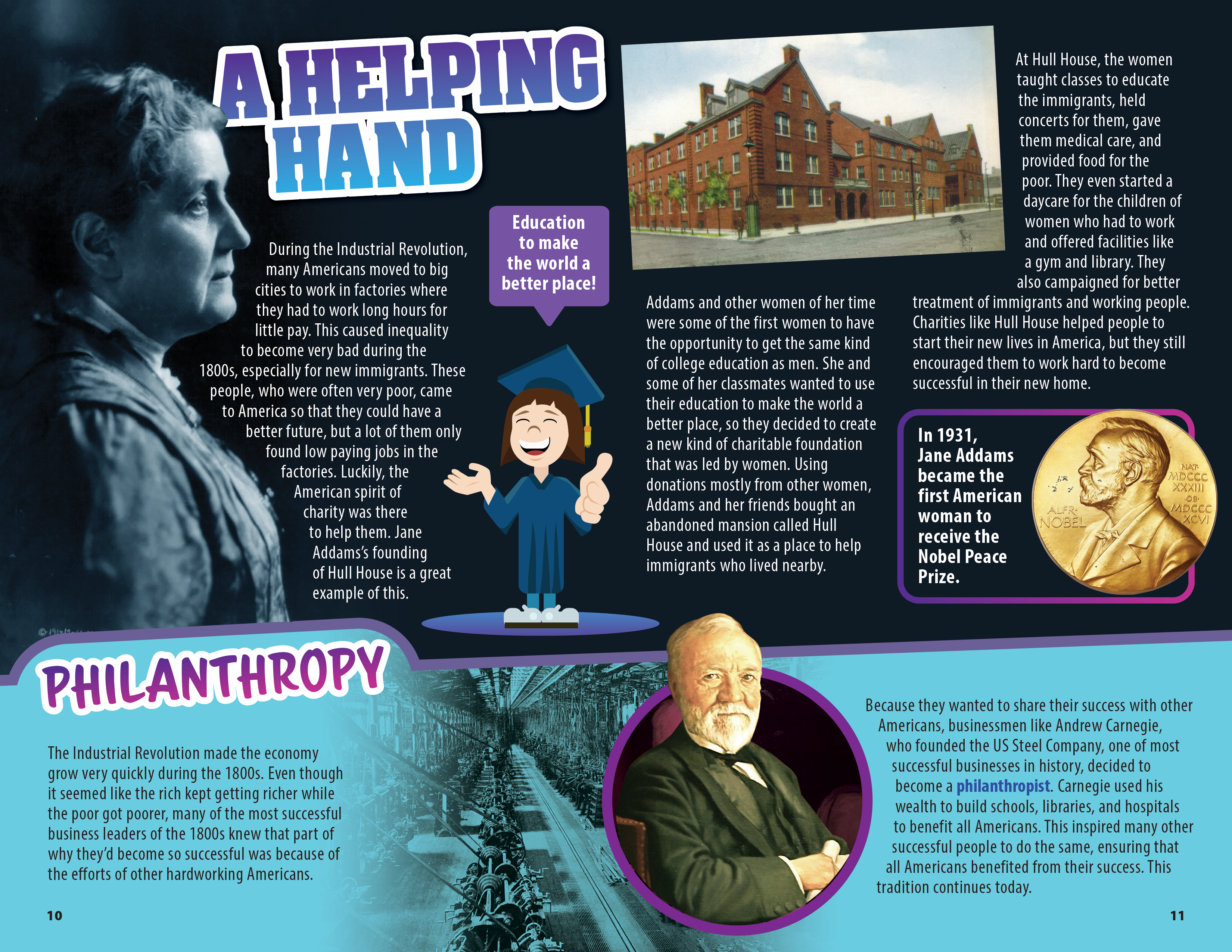 giving & volunteering