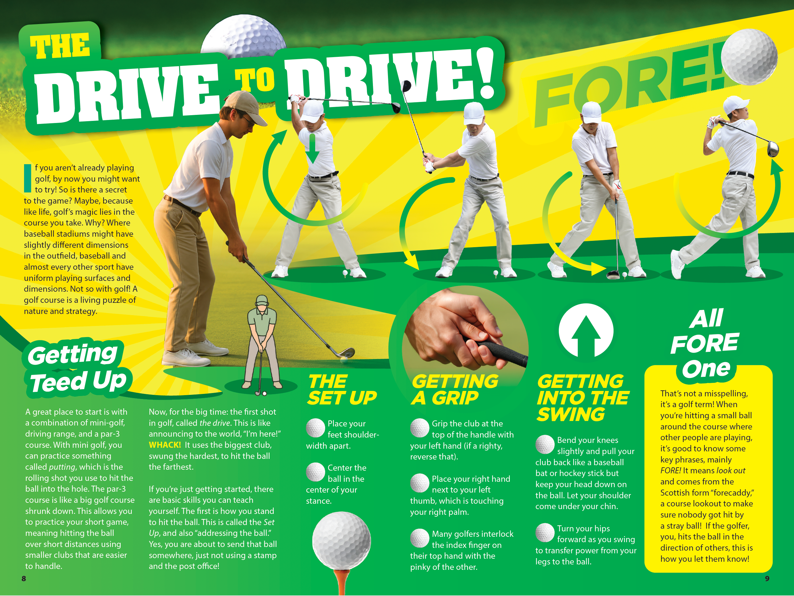 The Kids Guide to Golf - Multipack