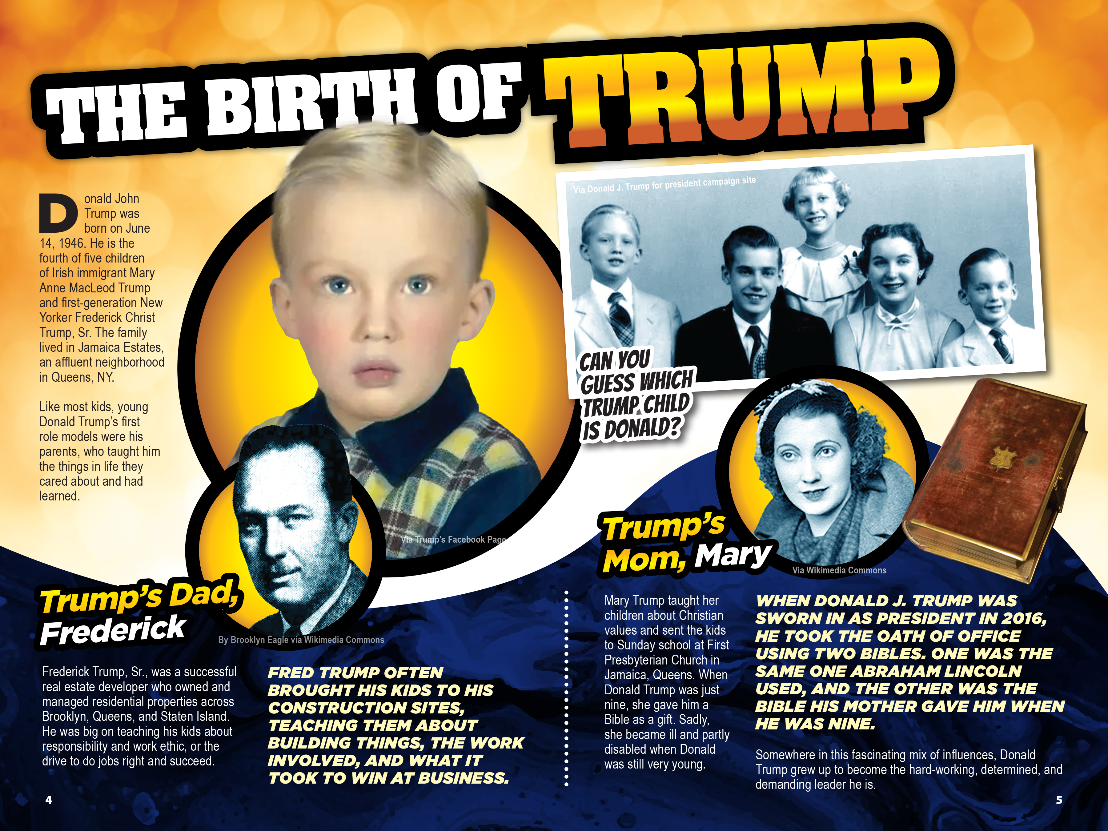 growing up trump