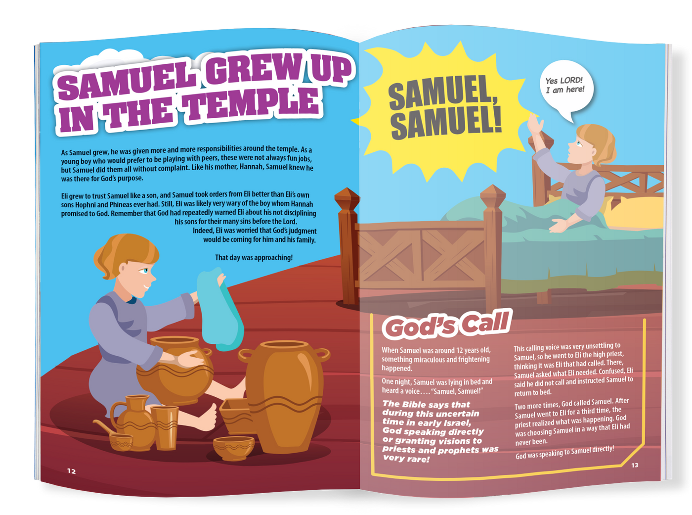 hannah, samuel and eli