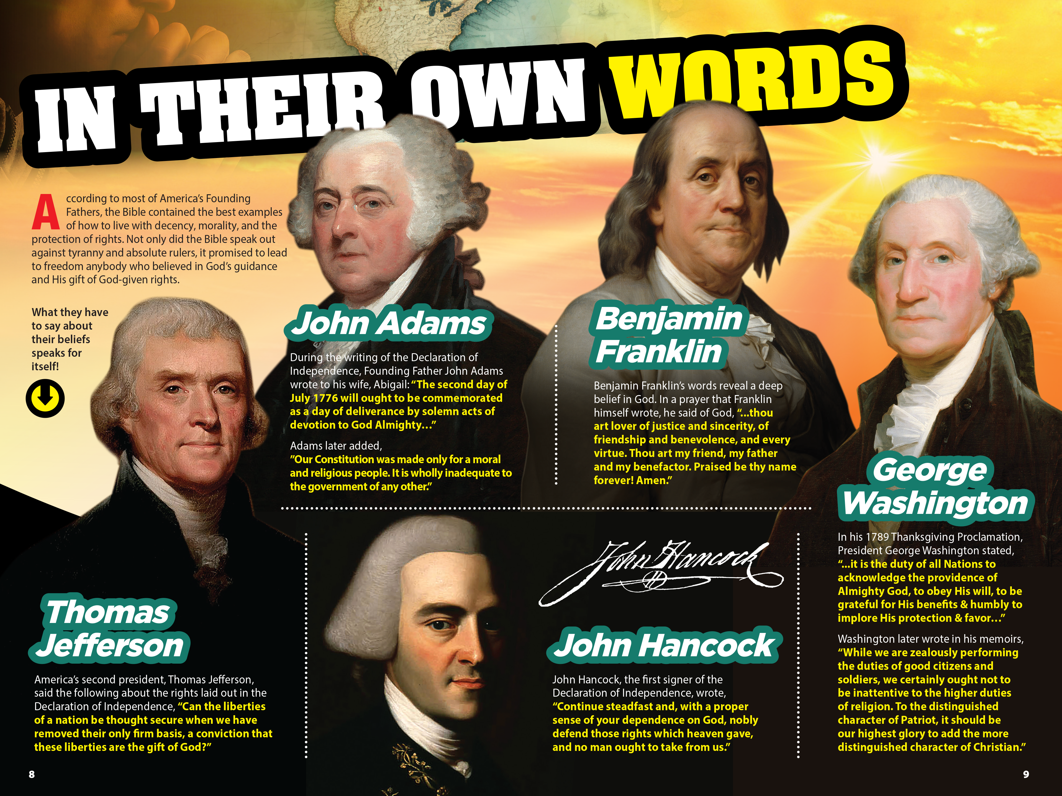 how the bible built america