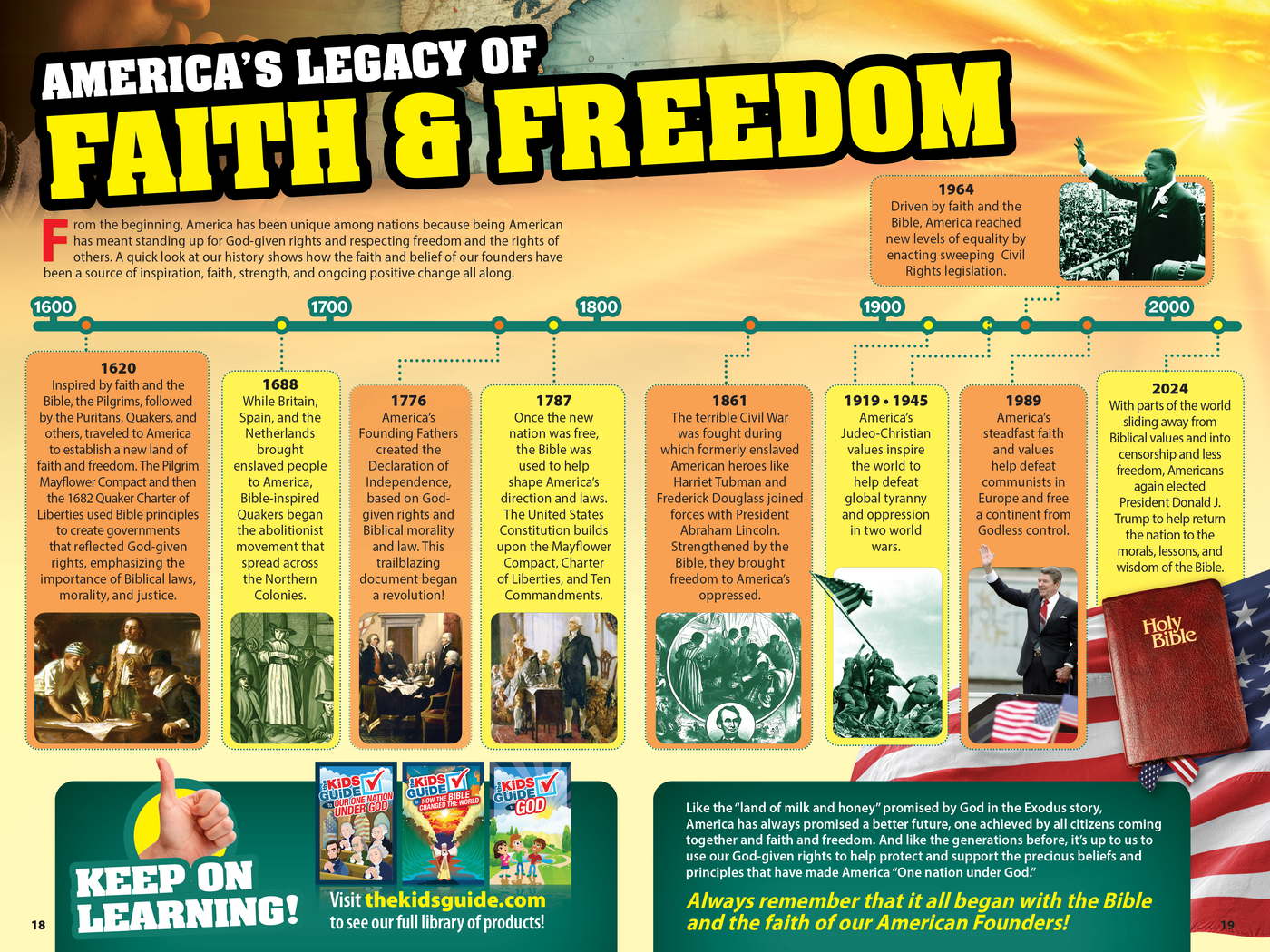 how the bible built america