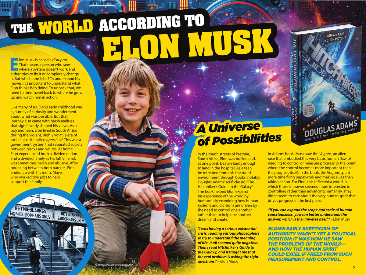 The Kids Guide to the Truth About Elon Musk