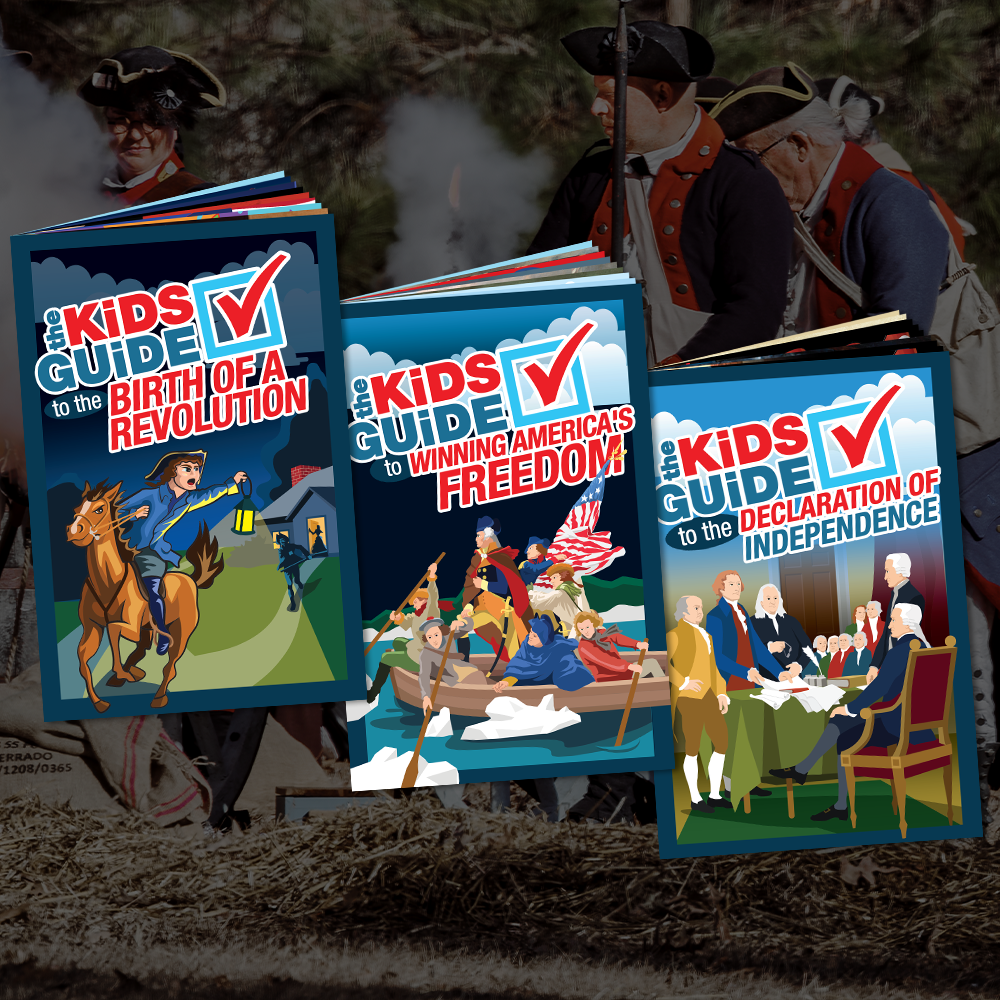 the kids guide to the american revolution trilogy bundle