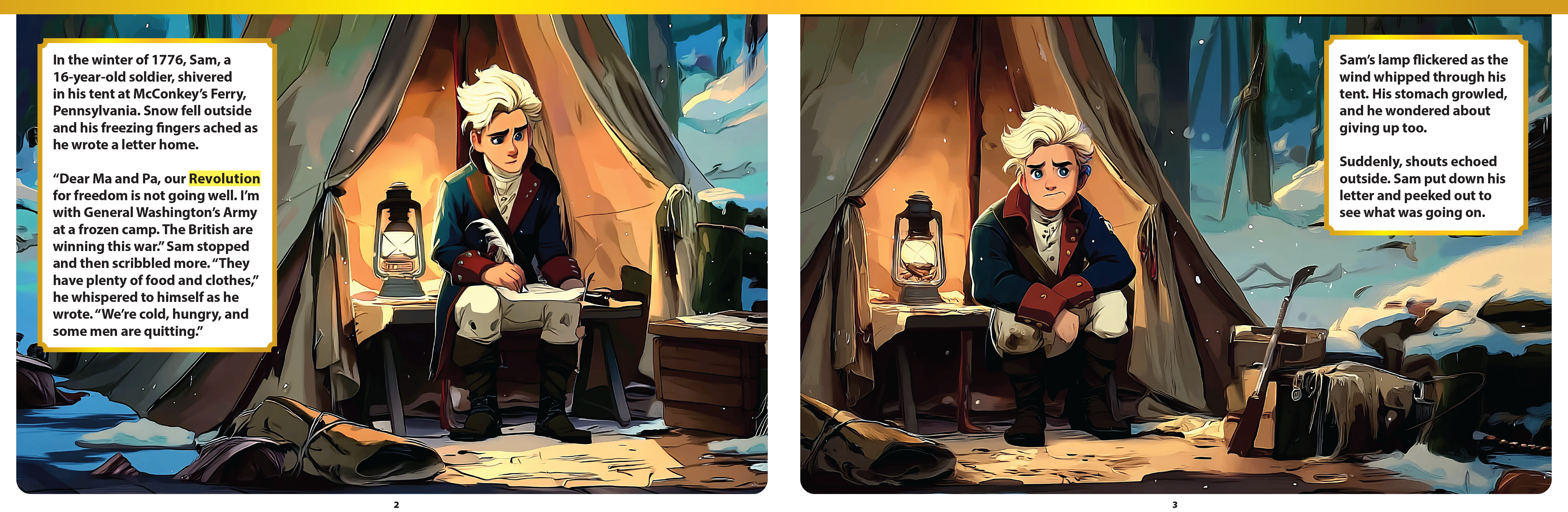 Learn Our History: A Letter Home From 1776
