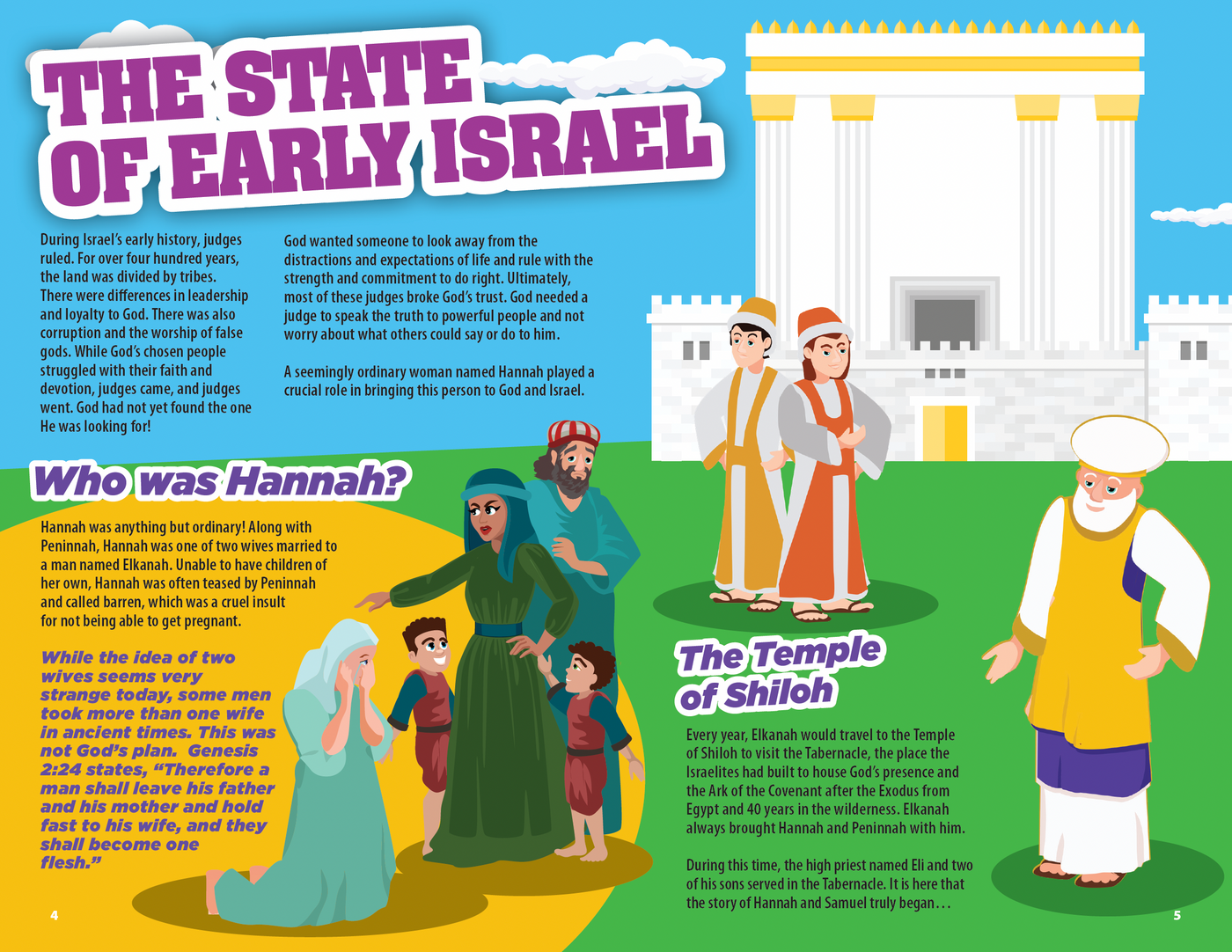 hannah, samuel and eli