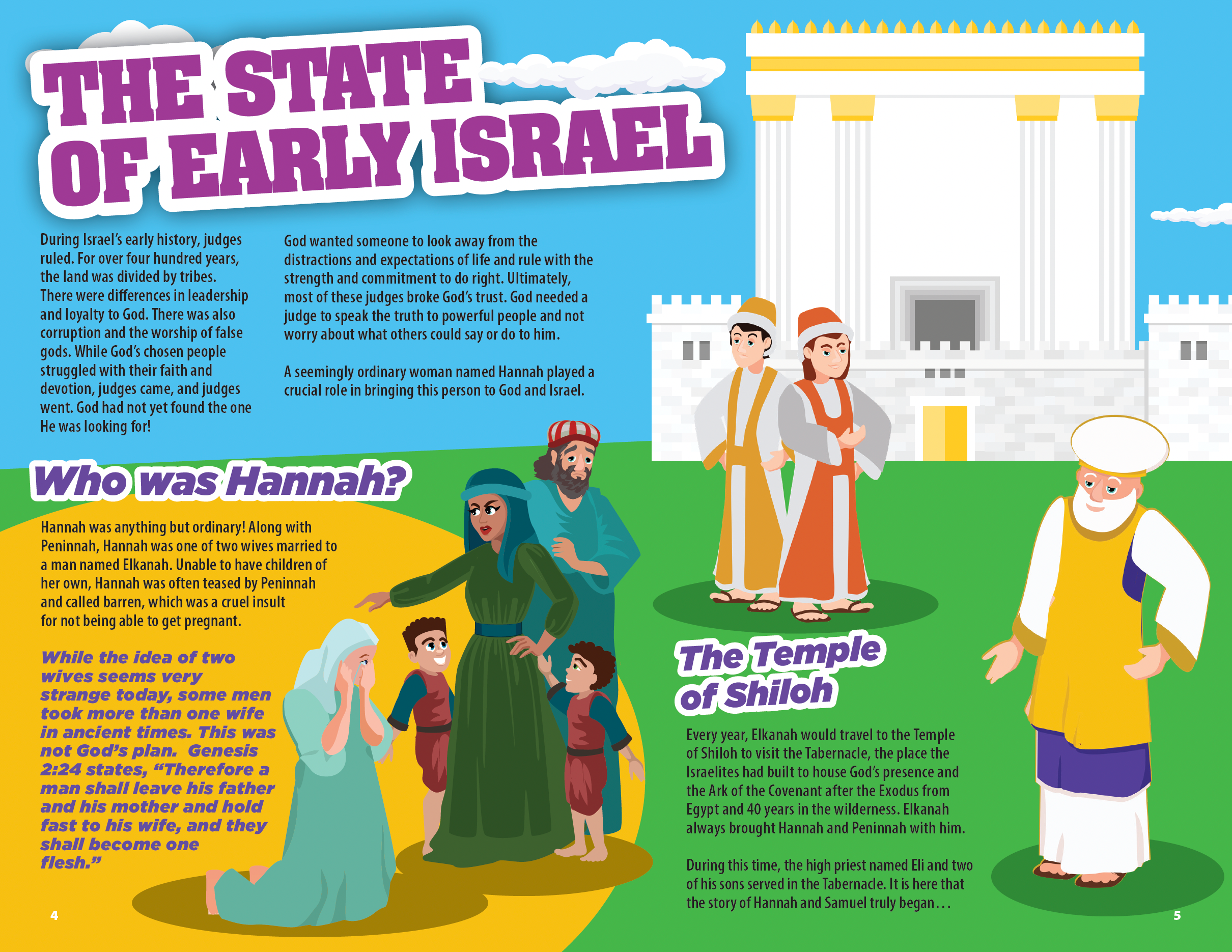 hannah, samuel and eli