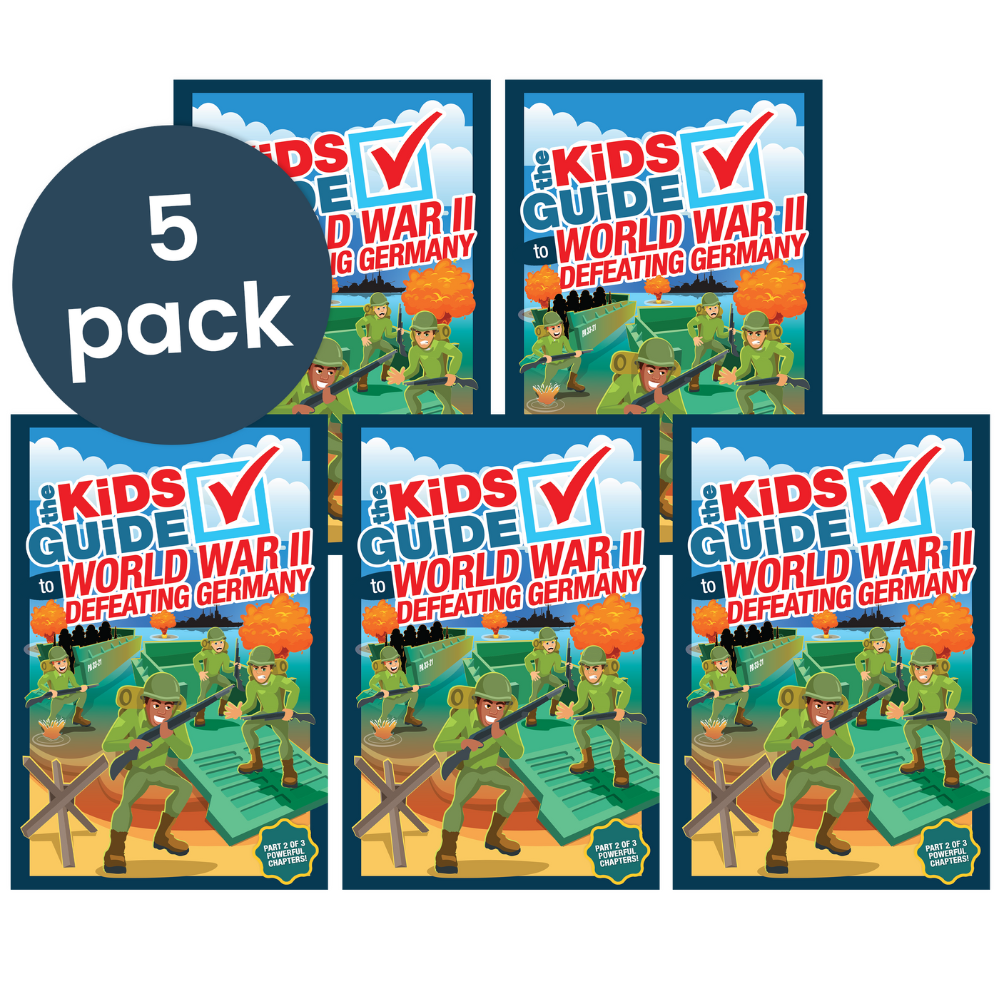 The Kids Guide to World War II: Defeating Germany - Multipack