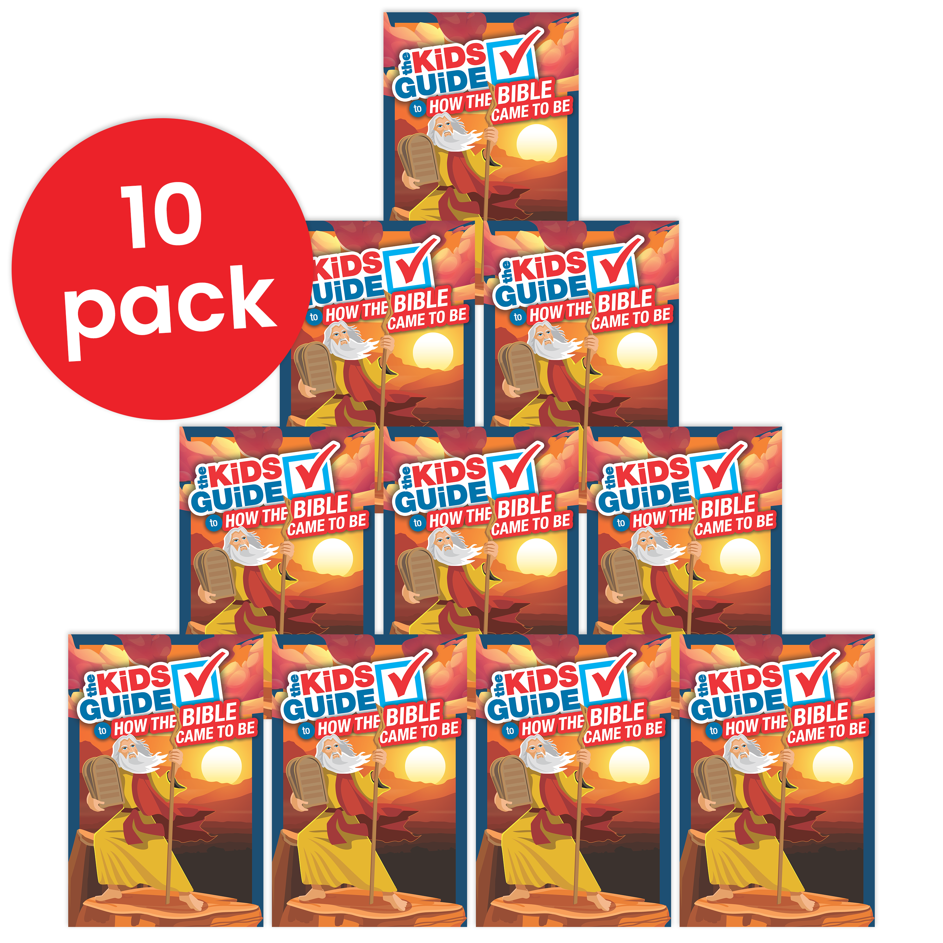 The Kids Guide to How the Bible Came to Be - Multipack