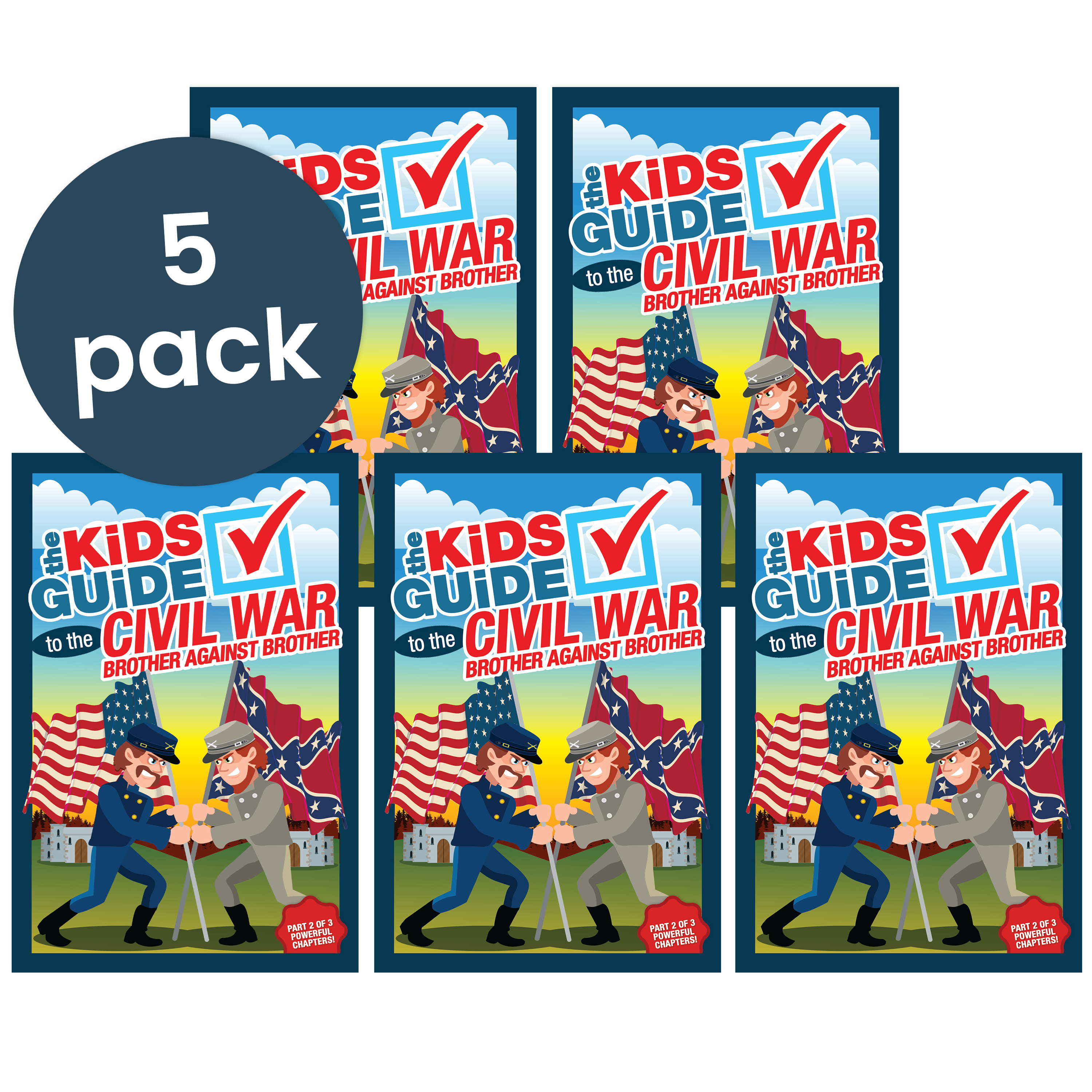 The Kids Guide to the Civil War: Brother Against Brother - Multipack