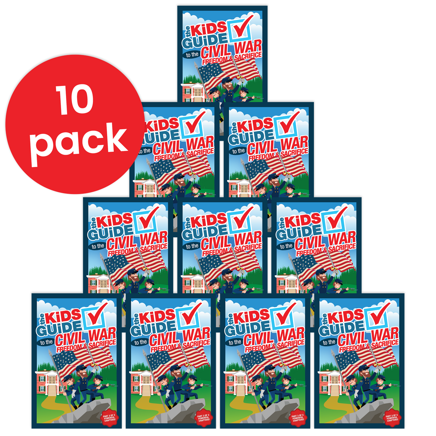 The Kids Guide to the Civil War: Freedom & Sacrifice - Multipack