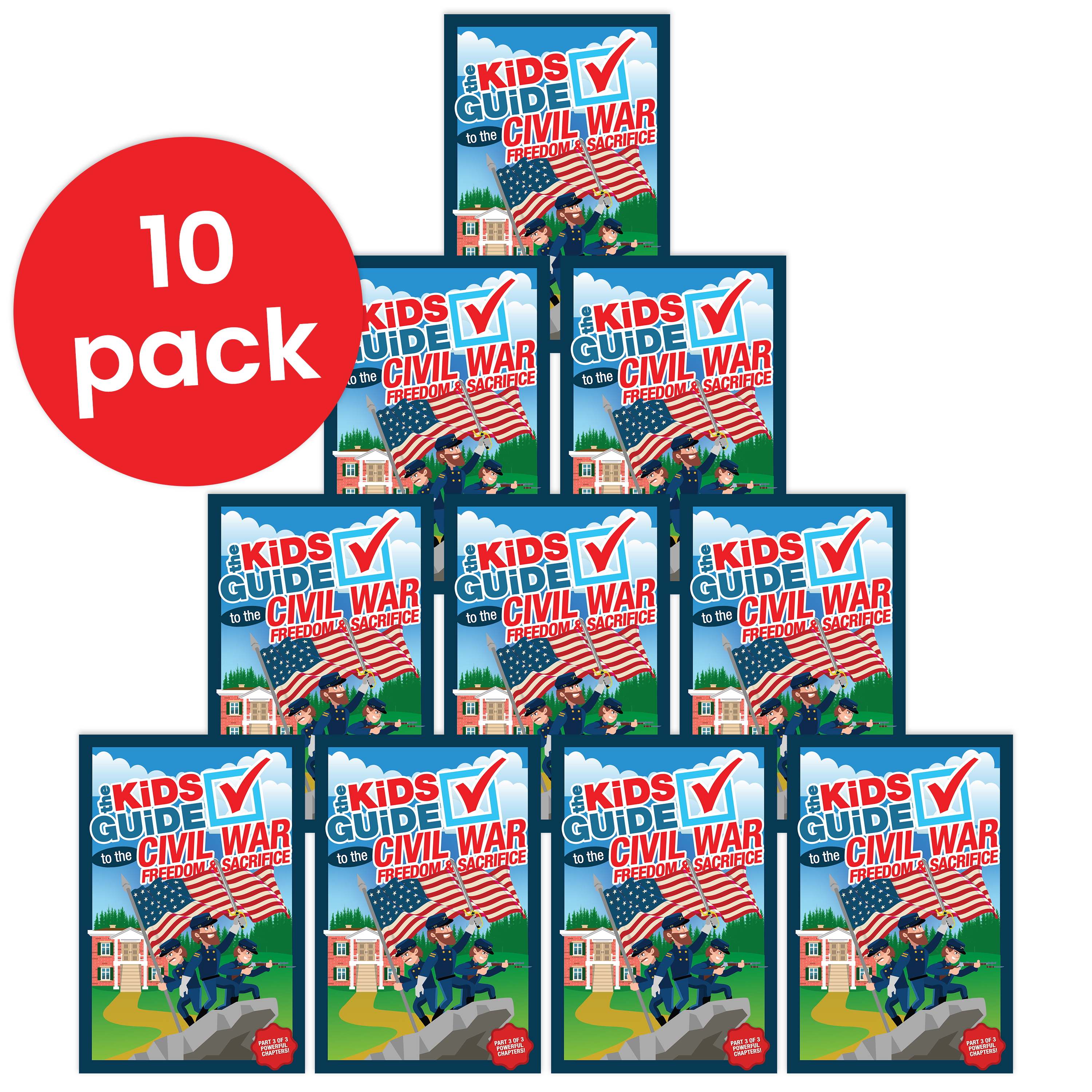 The Kids Guide to the Civil War: Freedom & Sacrifice - Multipack