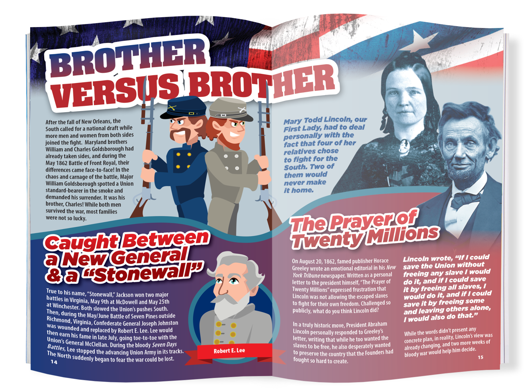 the civil war: brother against brother