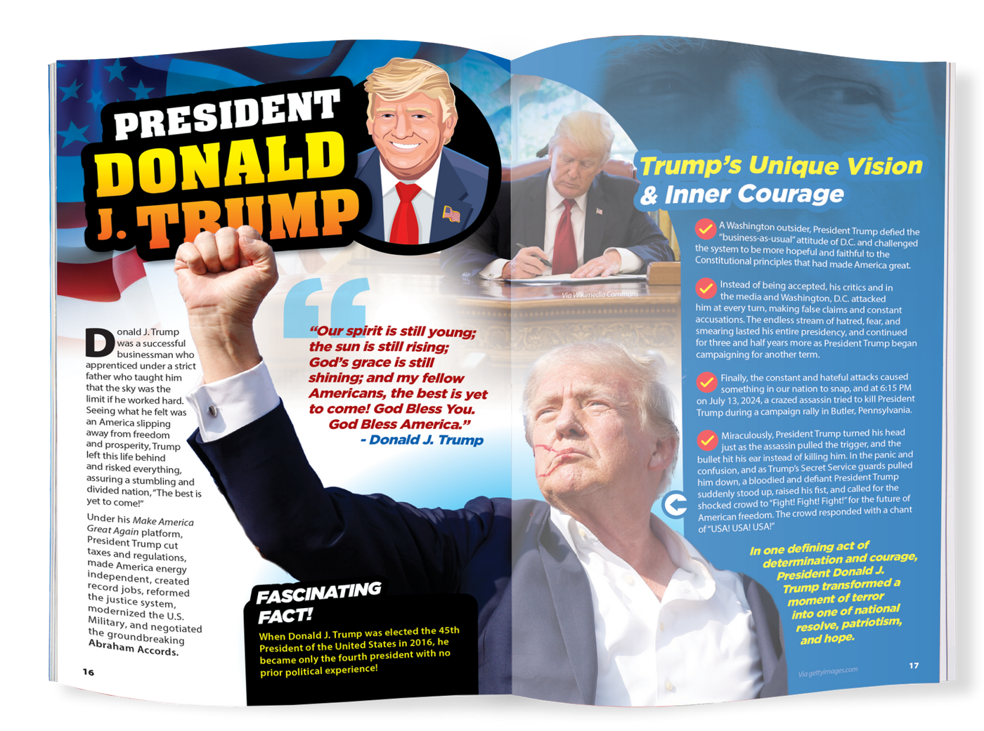 the courage of the president