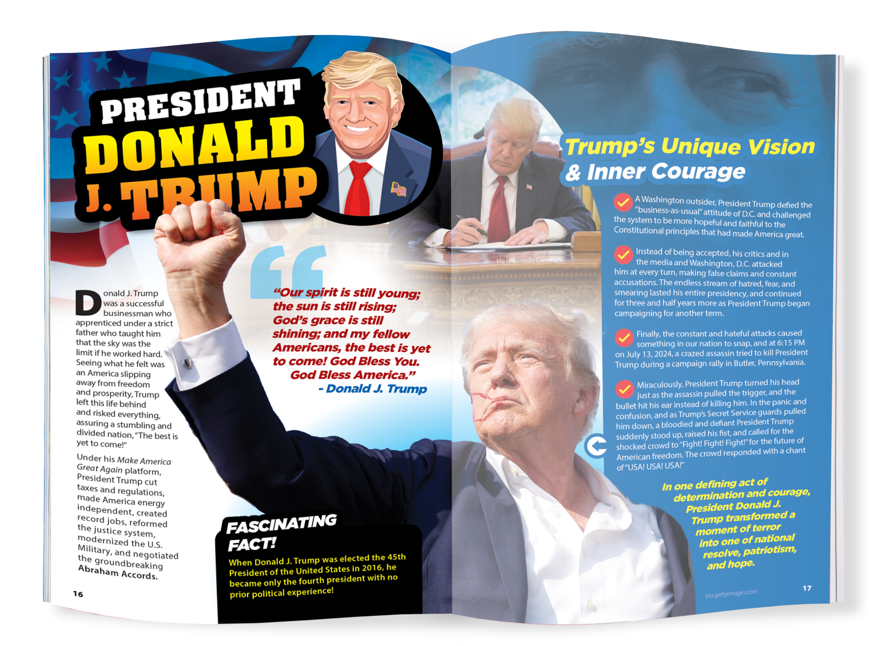 the courage of the president