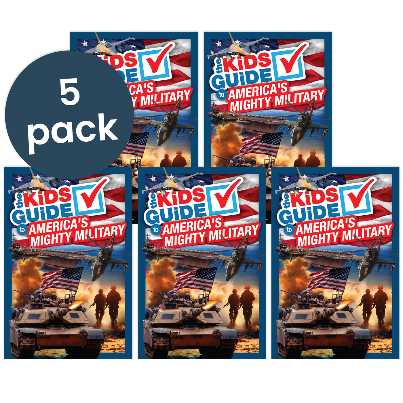 The Kids Guide to America's Mighty Military - Multipack