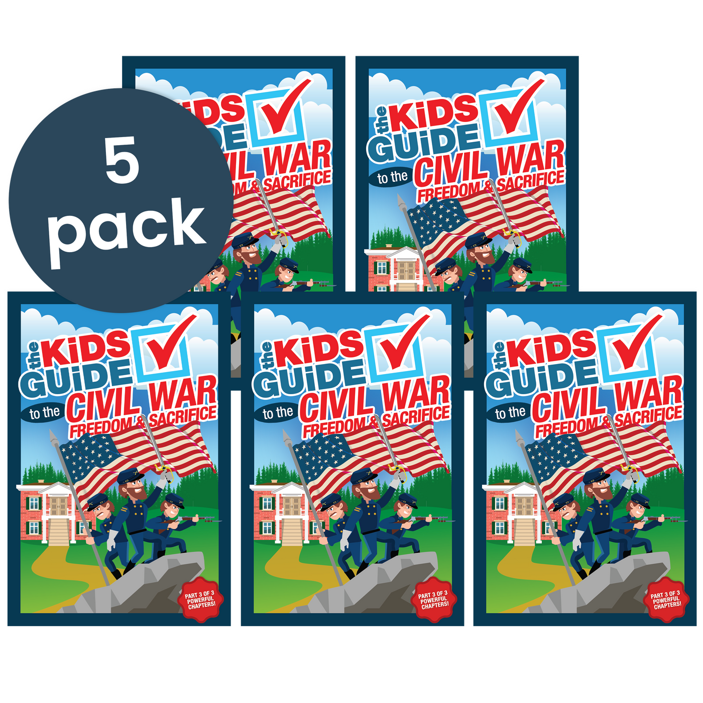 The Kids Guide to the Civil War: Freedom & Sacrifice - Multipack