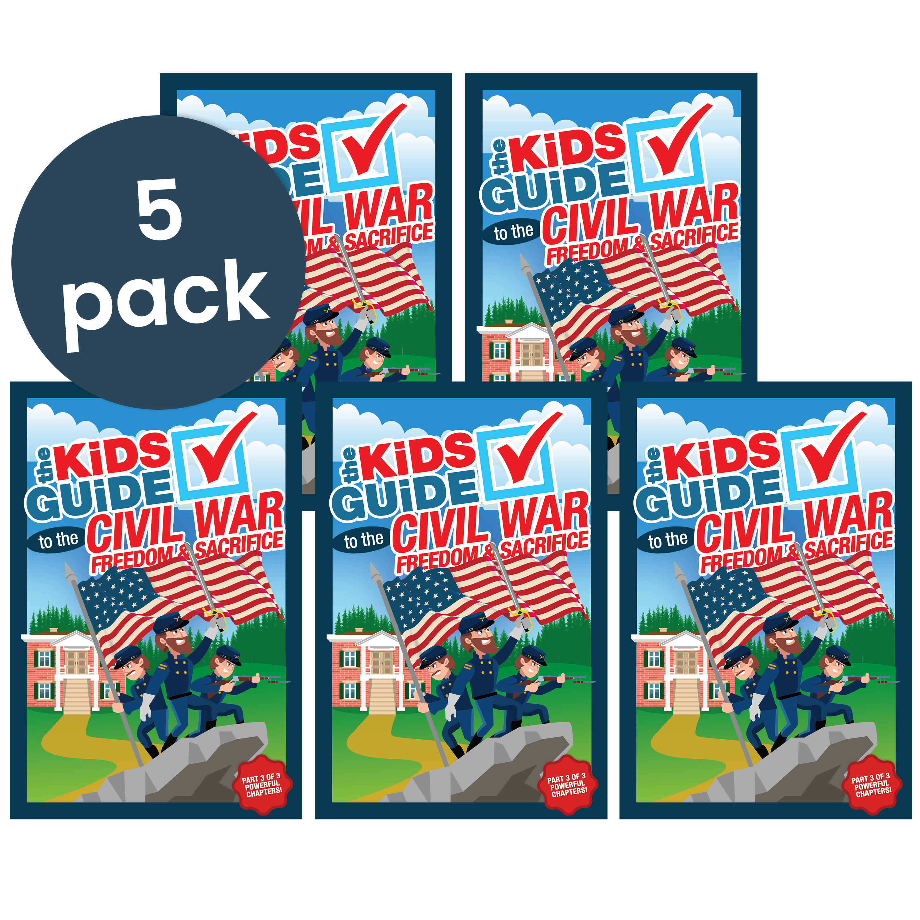 The Kids Guide to the Civil War: Freedom & Sacrifice - Multipack