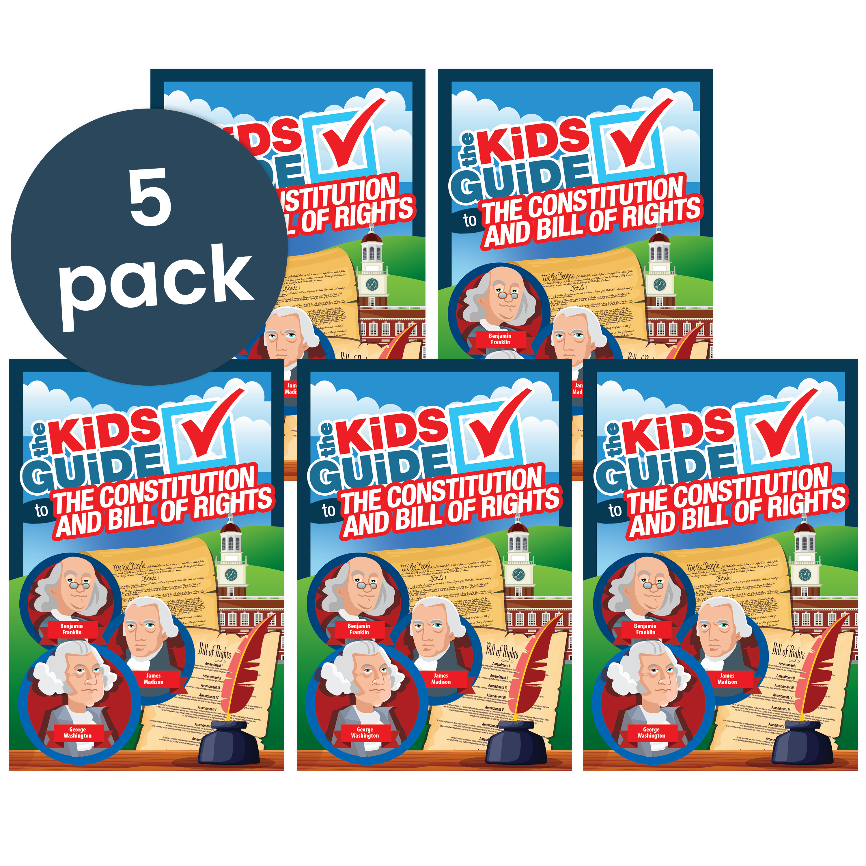 The Kids Guide to The Constitution & Bill of Rights - Multipack