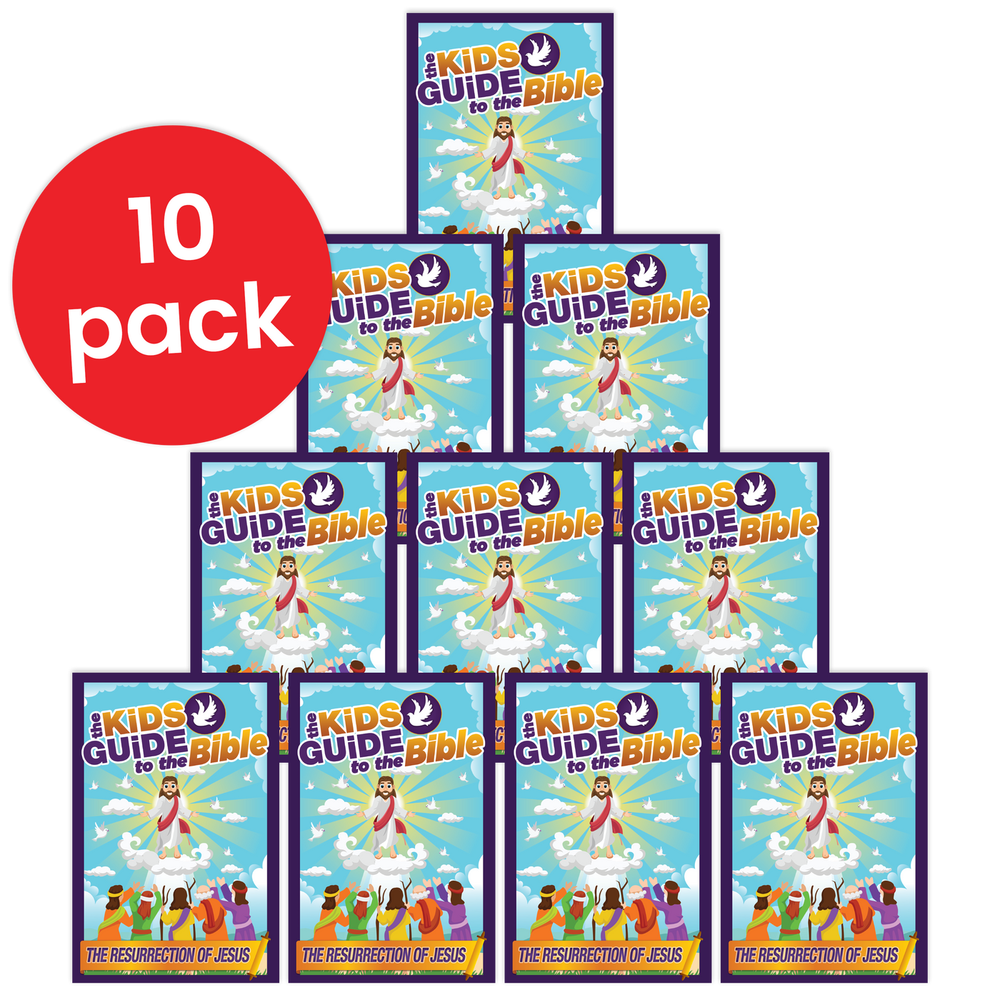 The Kids Guide to the Bible: The Resurrection of Jesus - Multipack