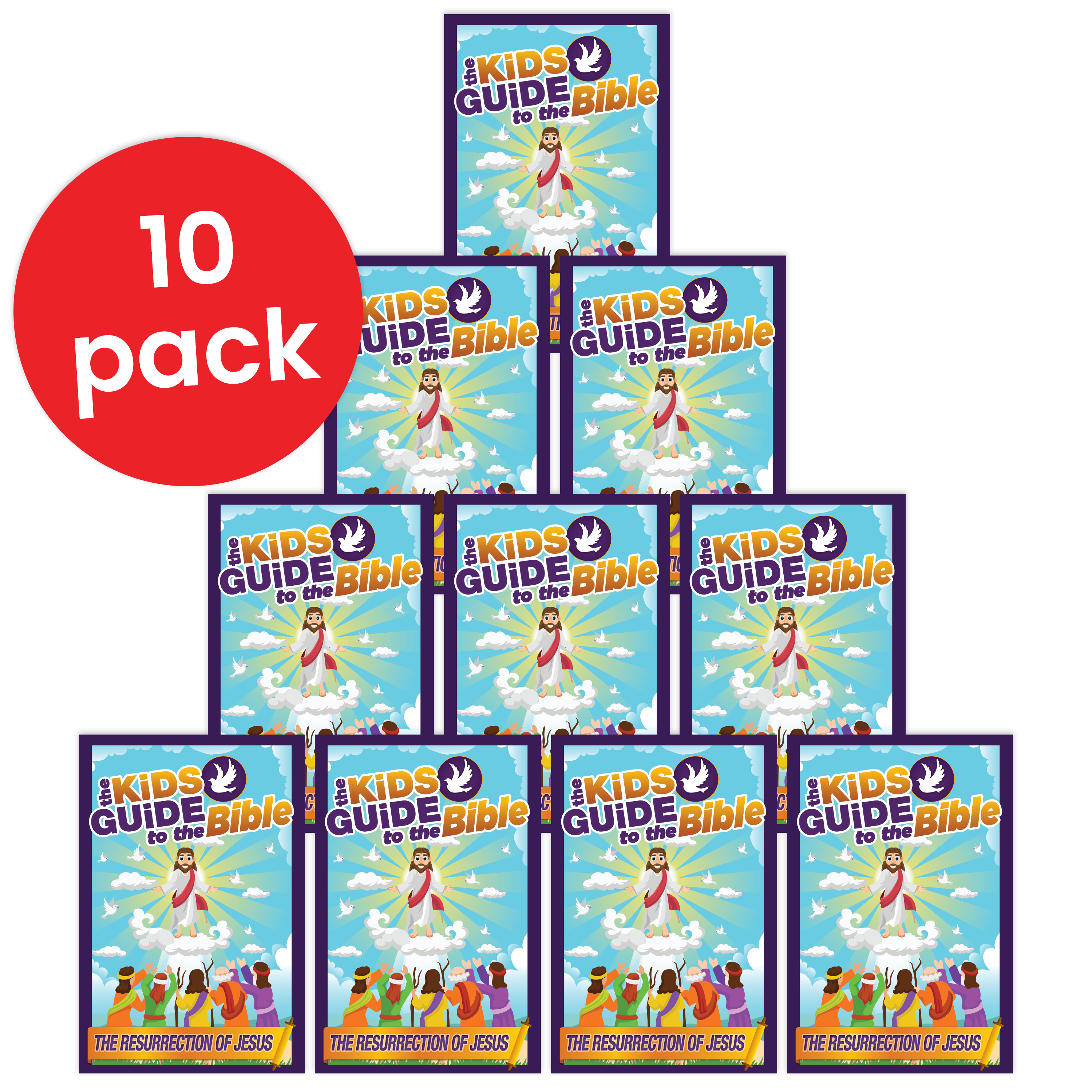 The Kids Guide to the Bible: The Resurrection of Jesus - Multipack