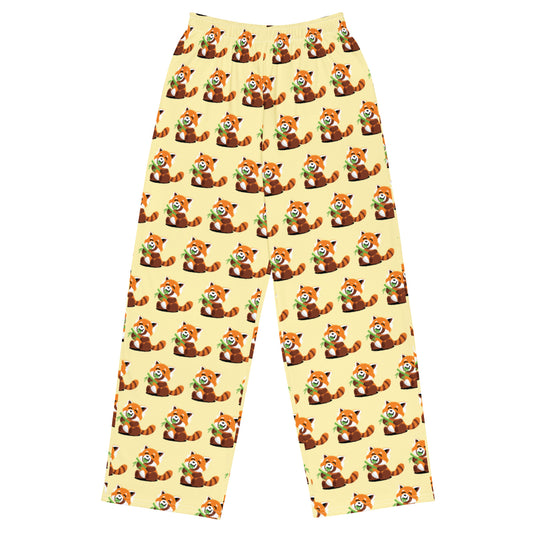 The Kids Guide to Animals All-Over Print Unisex Wide-Leg Pants