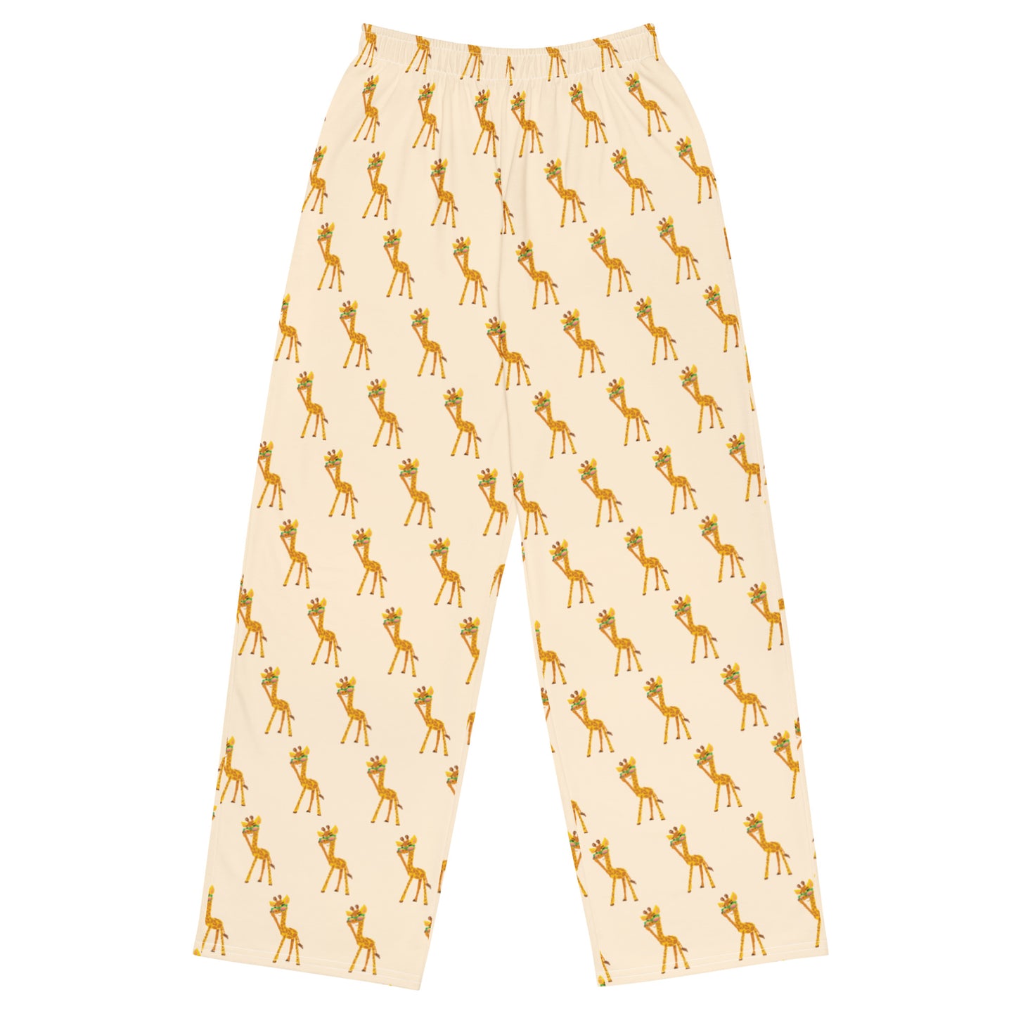The Kids Guide to Animals All-Over Print Unisex Wide-Leg Pants