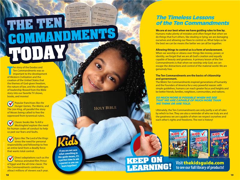 The Kids Guide to the Ten Commandments