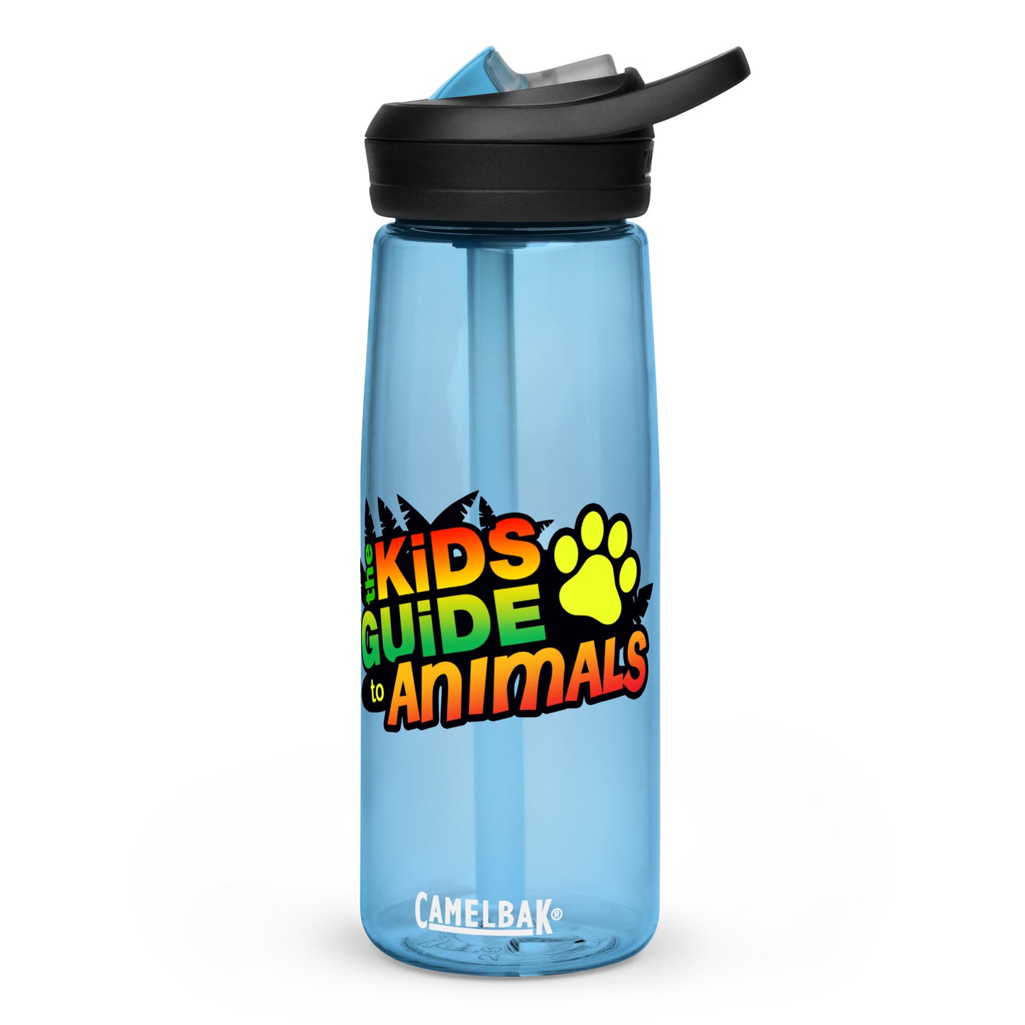 The Kids Guide to Animals Sports Water Bottle