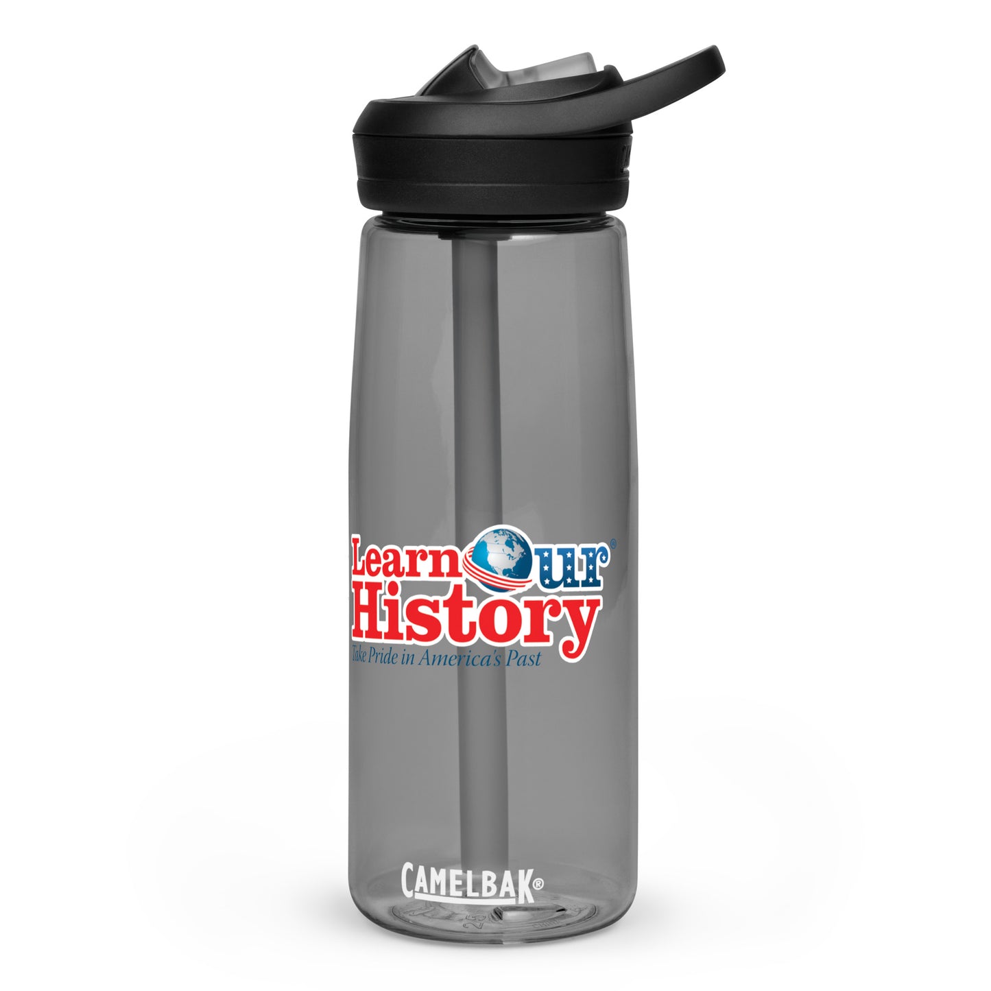 Learn Our History Sports Water Bottle
