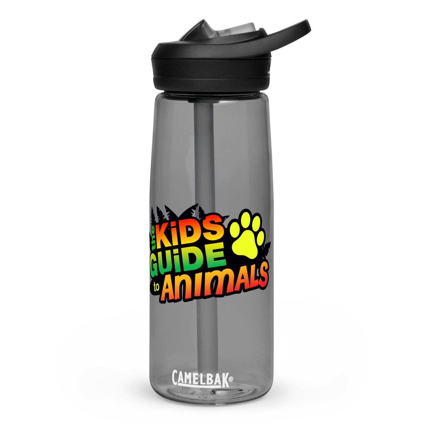 The Kids Guide to Animals Sports Water Bottle
