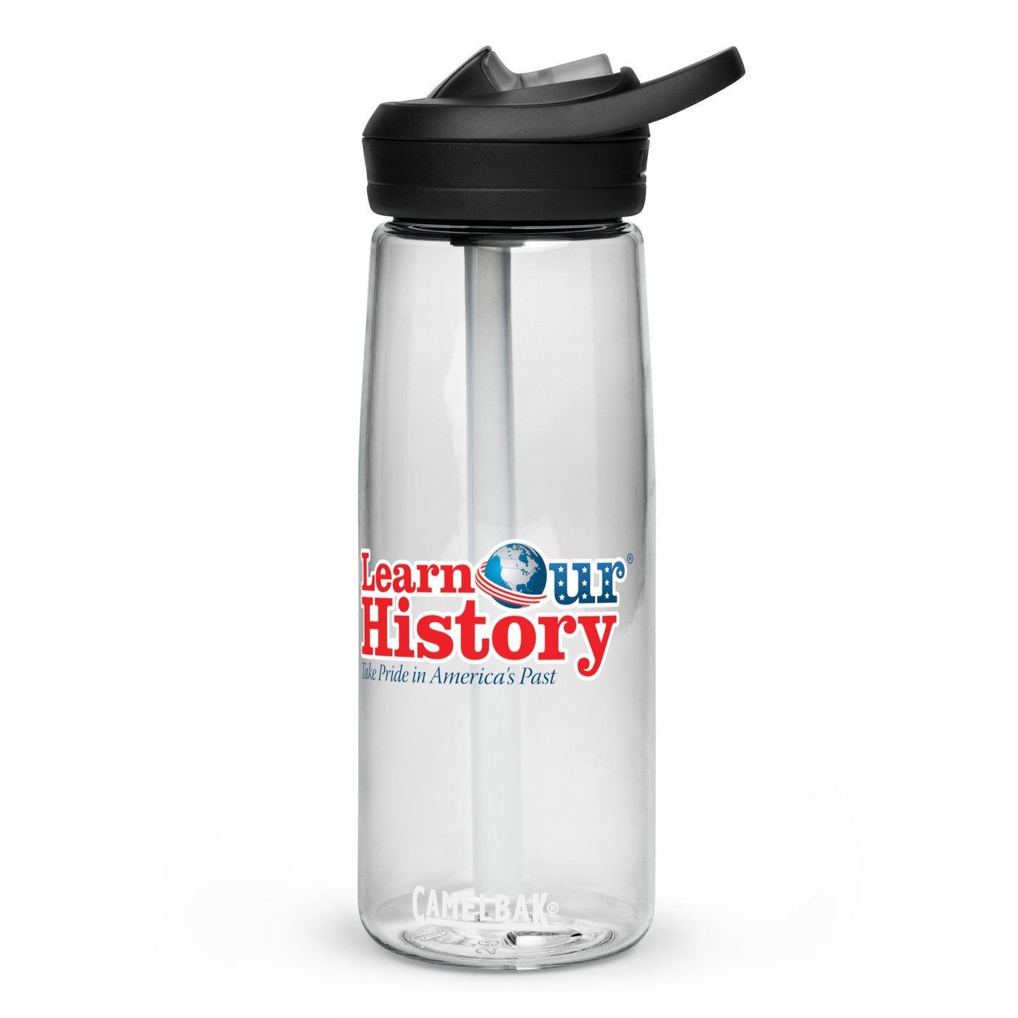 Learn Our History Sports Water Bottle