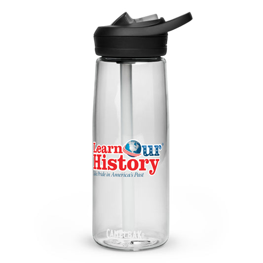 Learn Our History Sports Water Bottle