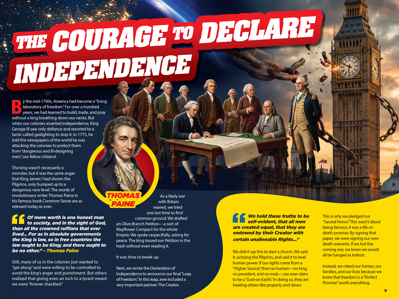 The Kids Guide to the Founders' Message for Today