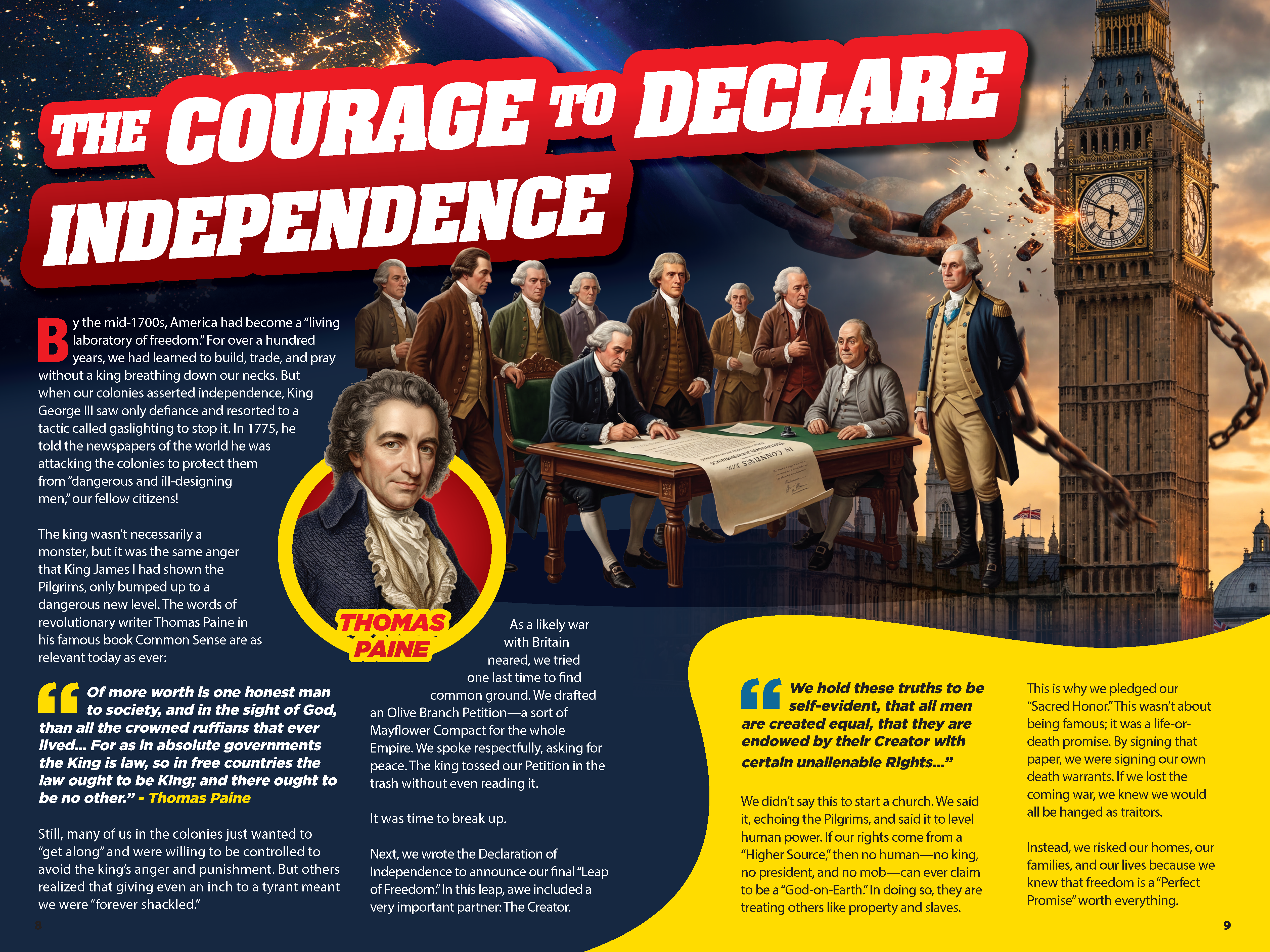 The Kids Guide to the Founders' Message for Today