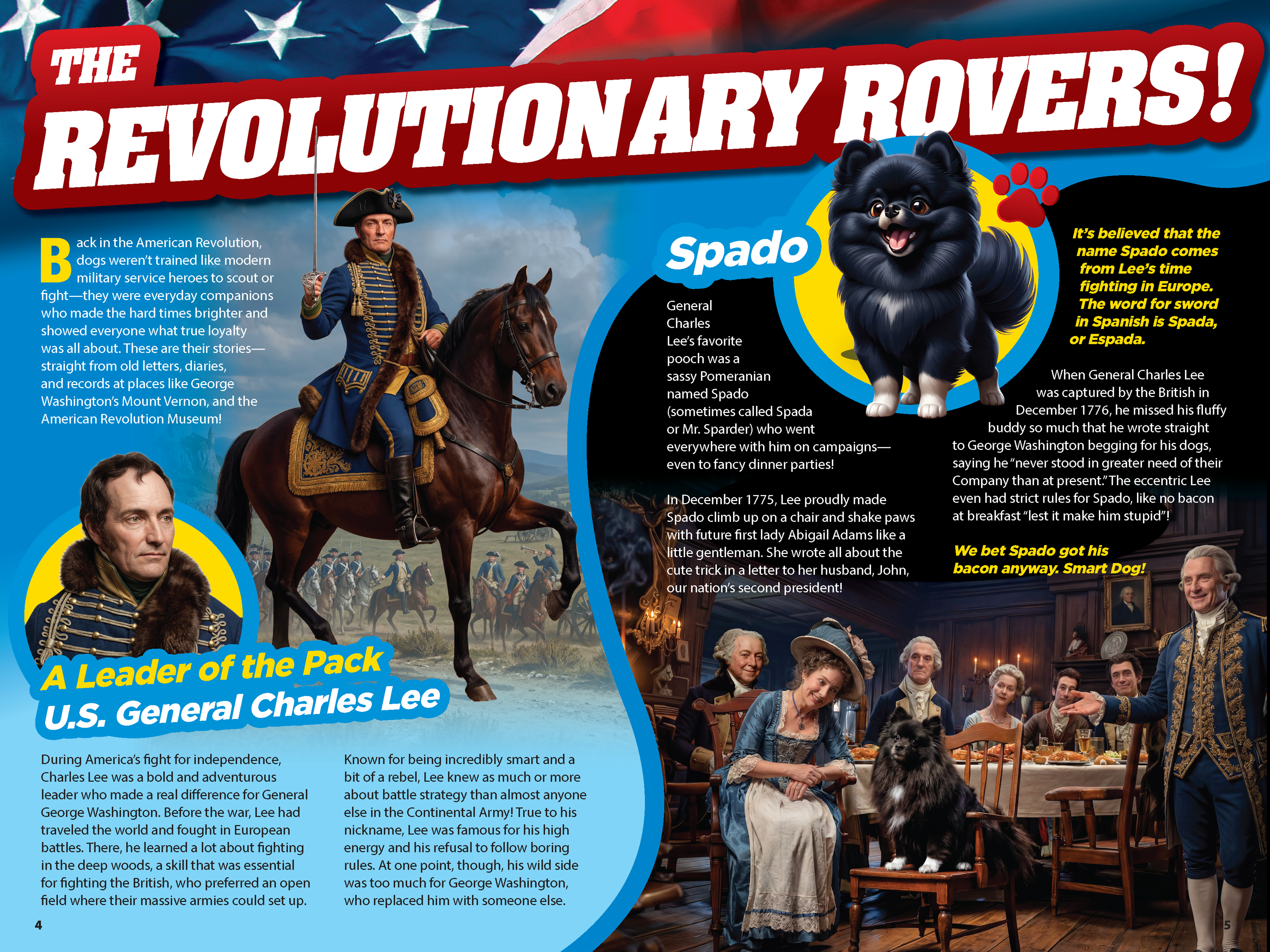 The Kids Guide to the Founders' Furry Friends