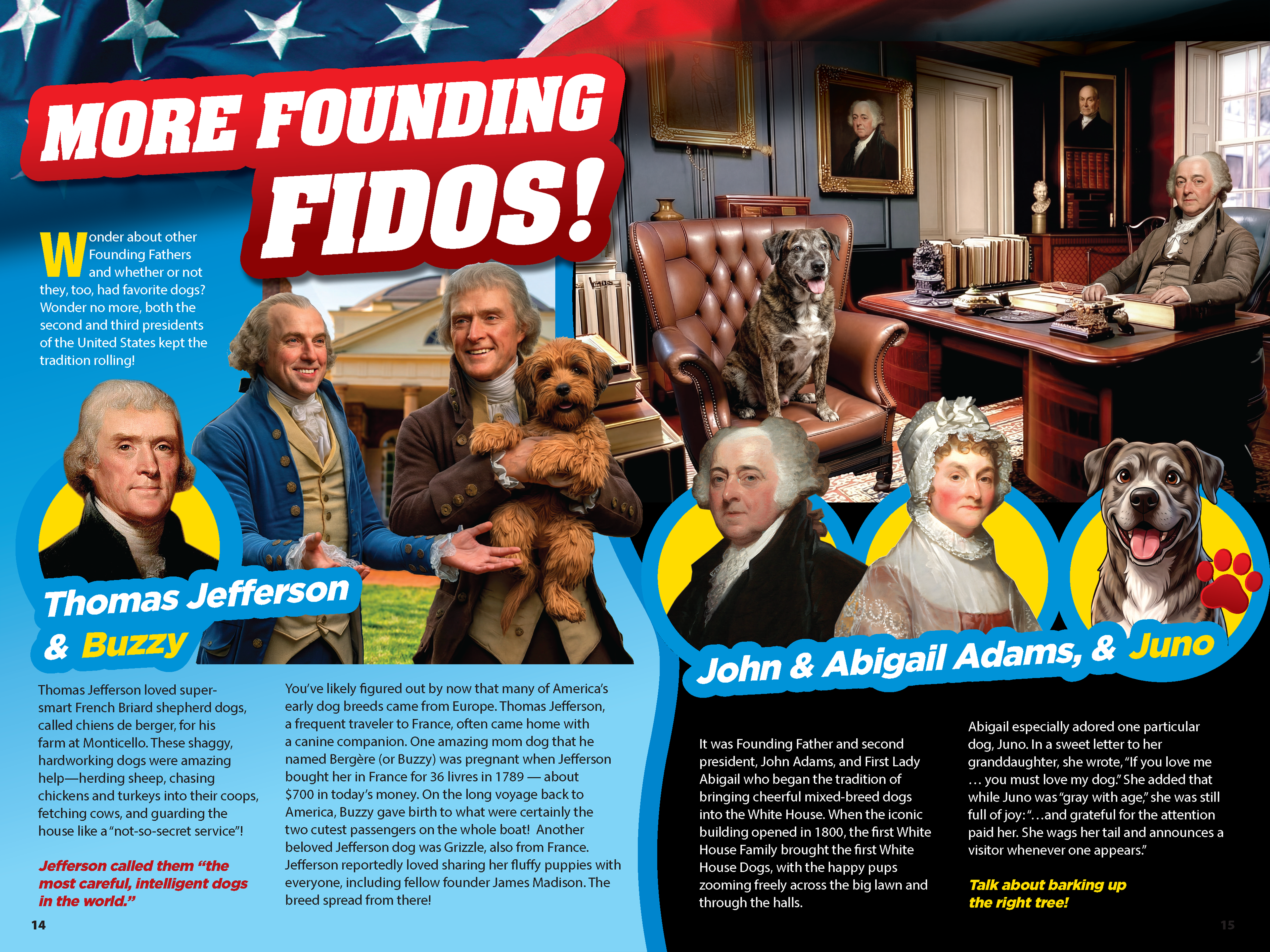 The Kids Guide to the Founders' Furry Friends